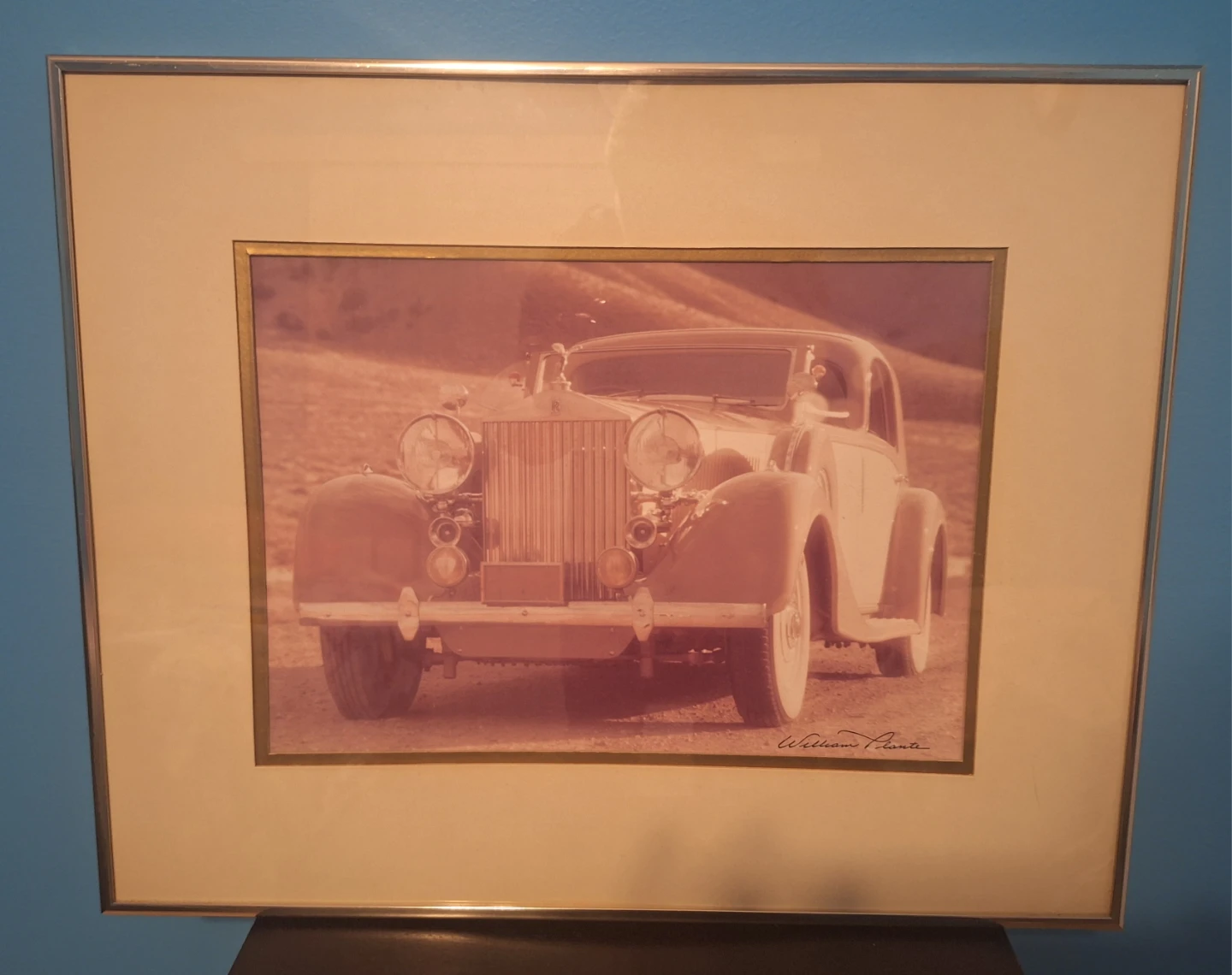 Vintage 1938 Rolls-Royce Framed Print by William Plante