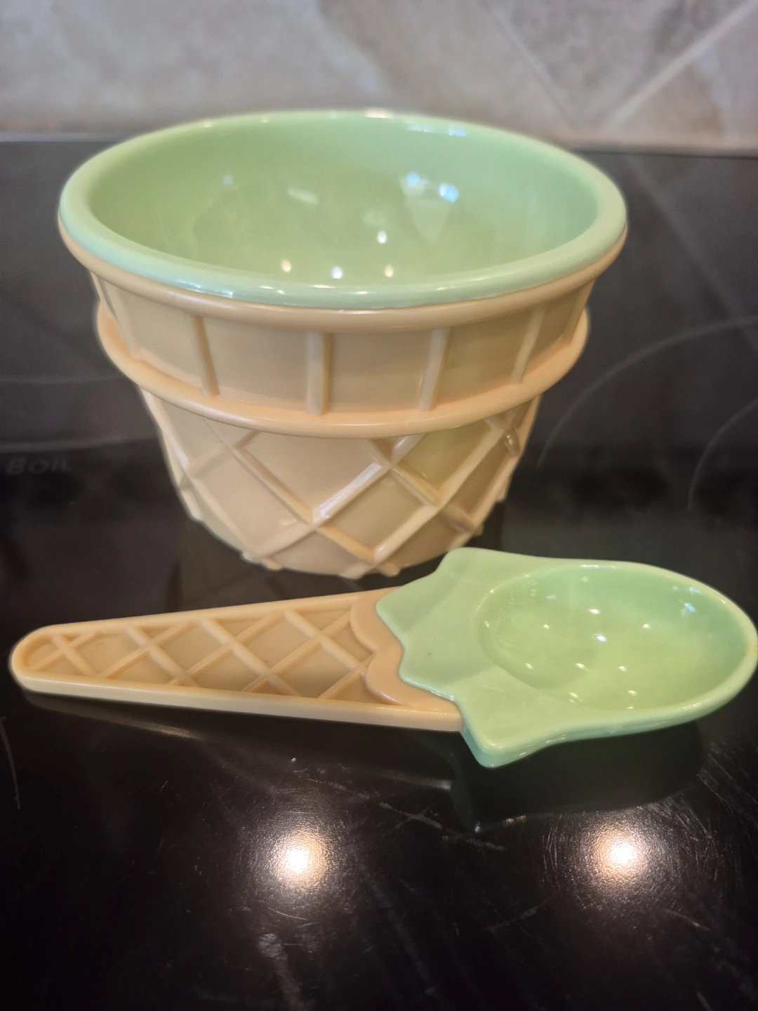 4 Piece Ice Cream Bowl and Spoon Sets - photo 2