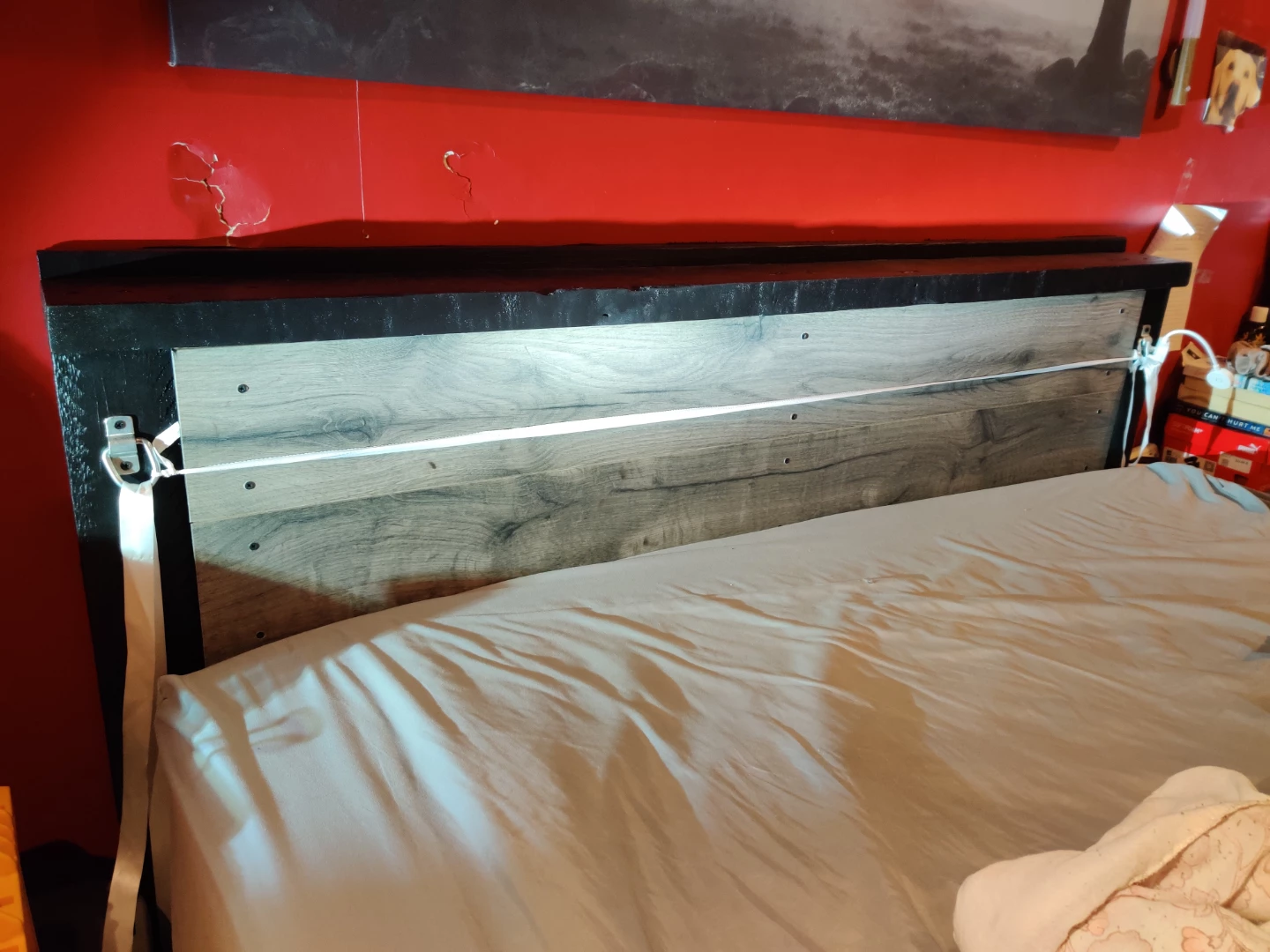 Custom-Made Queen Sized Headboard - photo 5