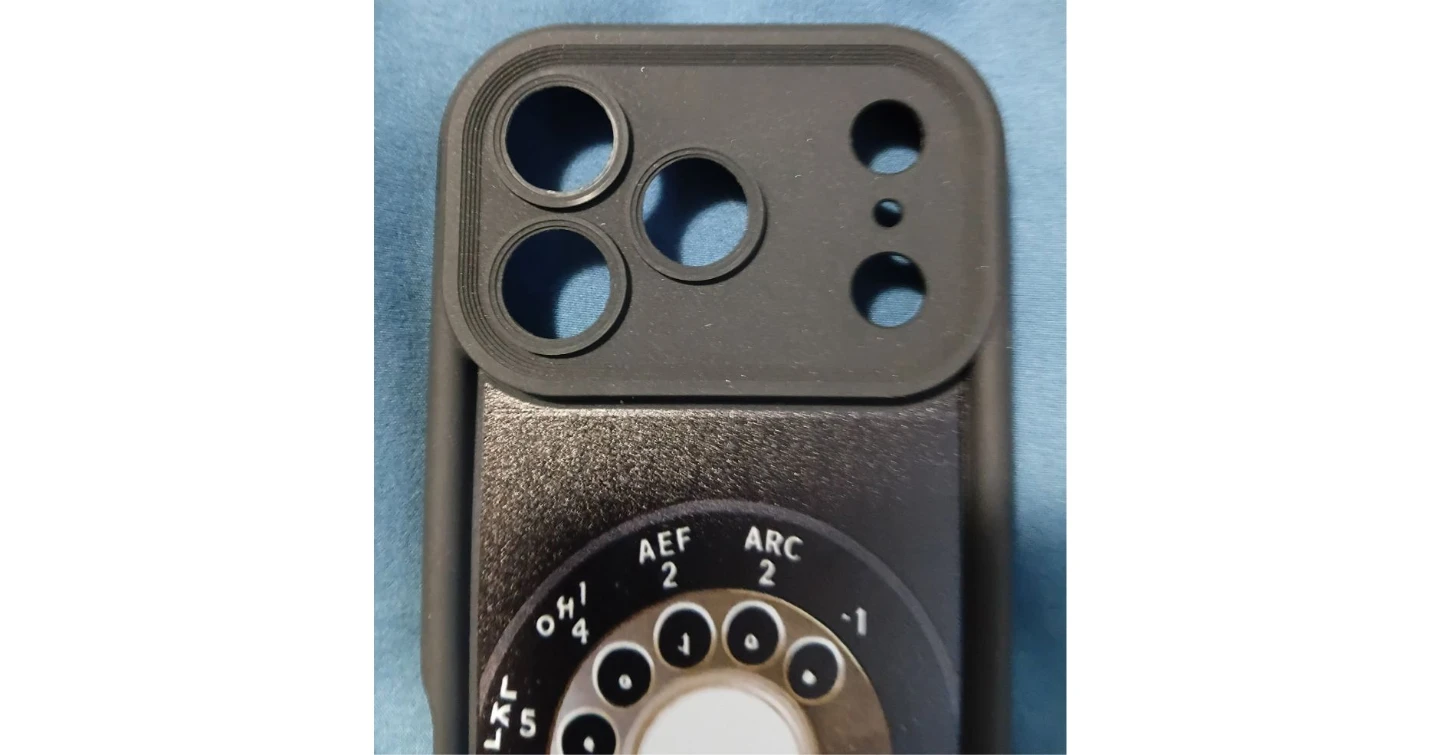 Vintage Rotary Phone Design iPhone Case - photo 3