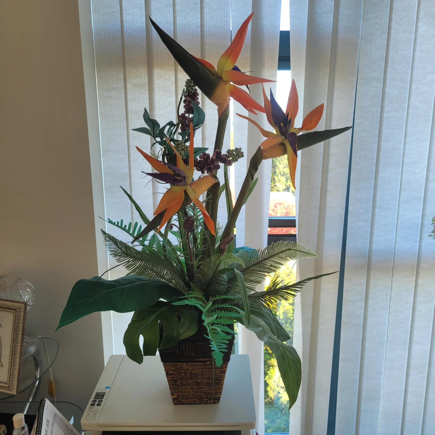 GORGIOUS Artificial Bird of Paradise Arrangement