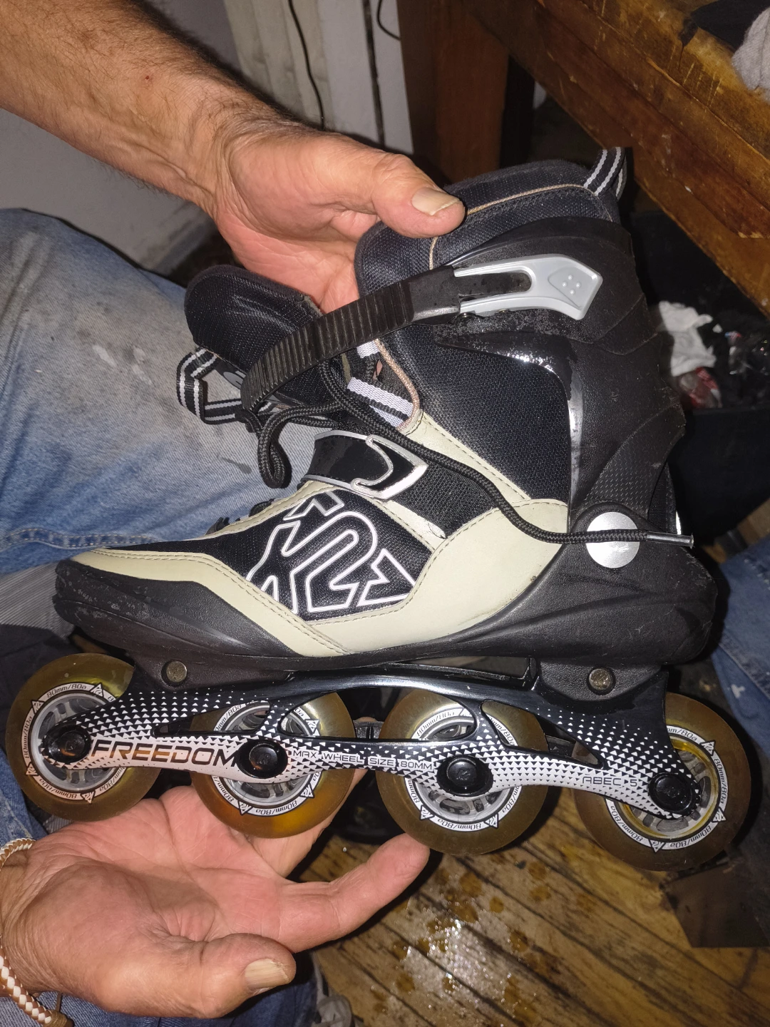 Used K2 Freedom Inline Skates
