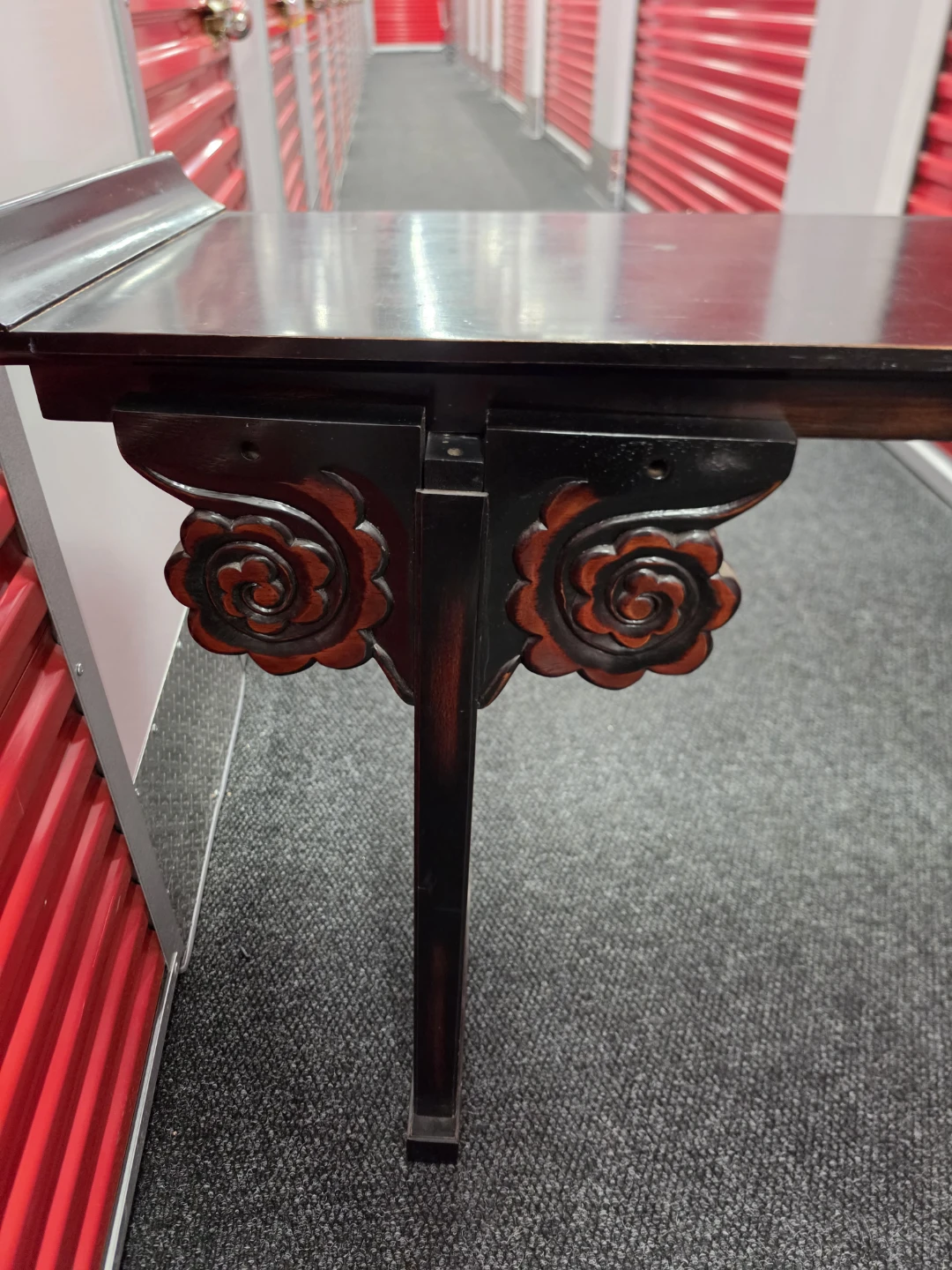 Traditional Chinese Style Wood Console Table - photo 2
