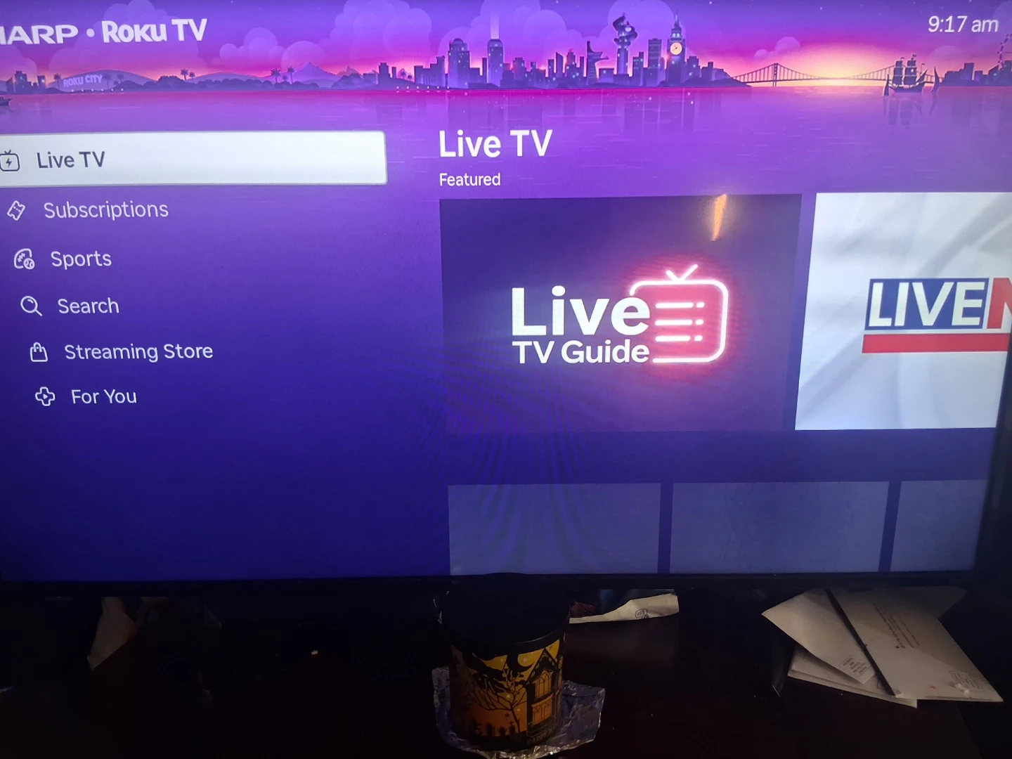 Sharp Roku Smart TV 43 inch