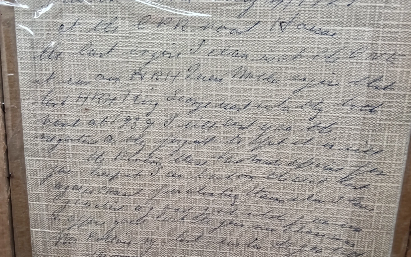 Rare 1929 Canadian Pacific Railway Photo & Handwritten Royal - photo 5