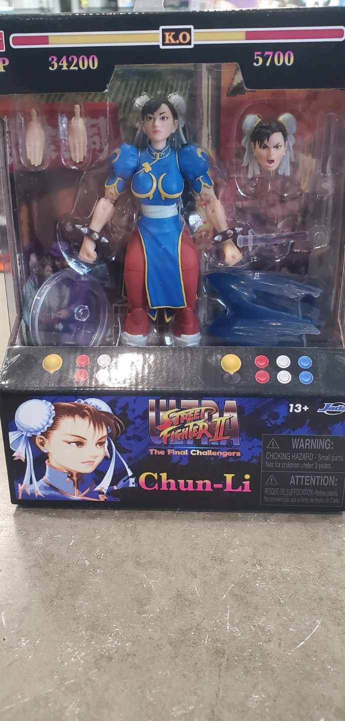 Jada Toys Ultra Street Fighter II Chun-Li Figure