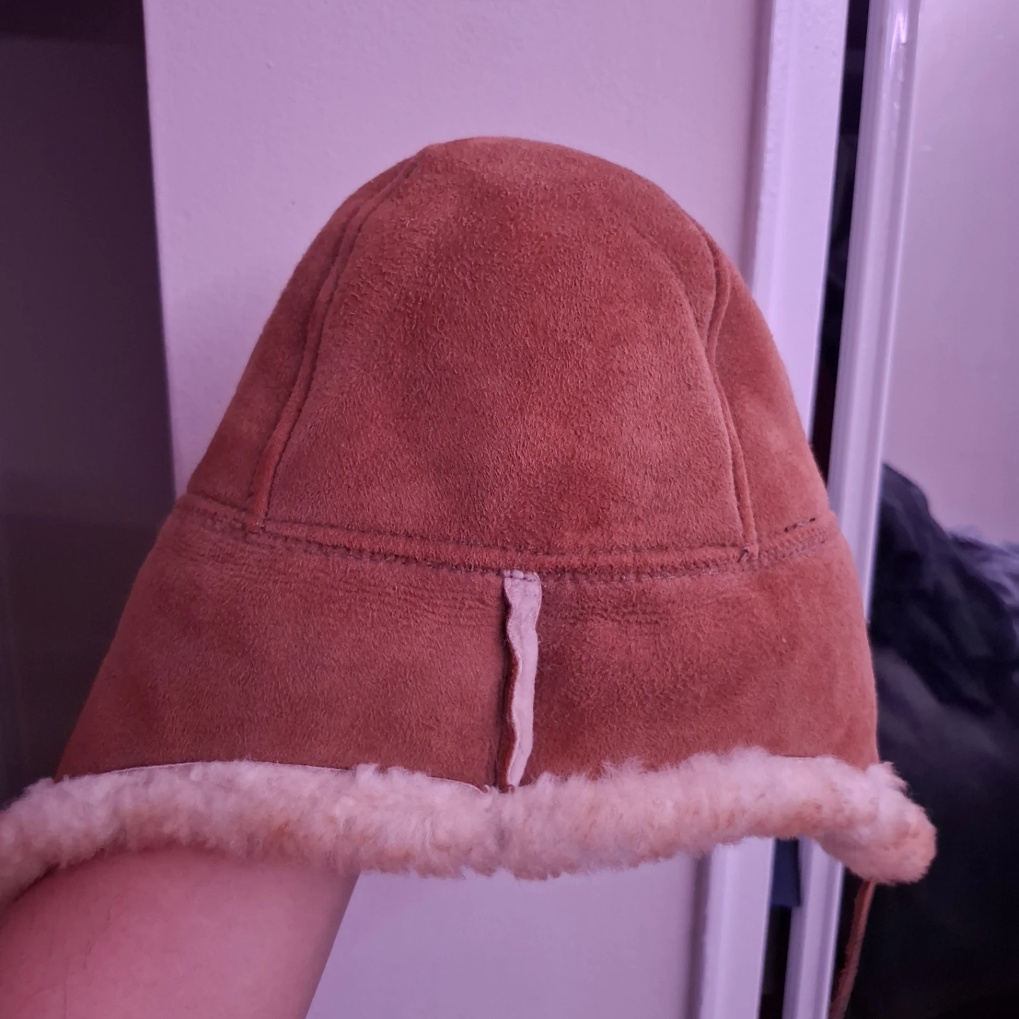 Vintage Sheepskin Trapper Hat - photo 4