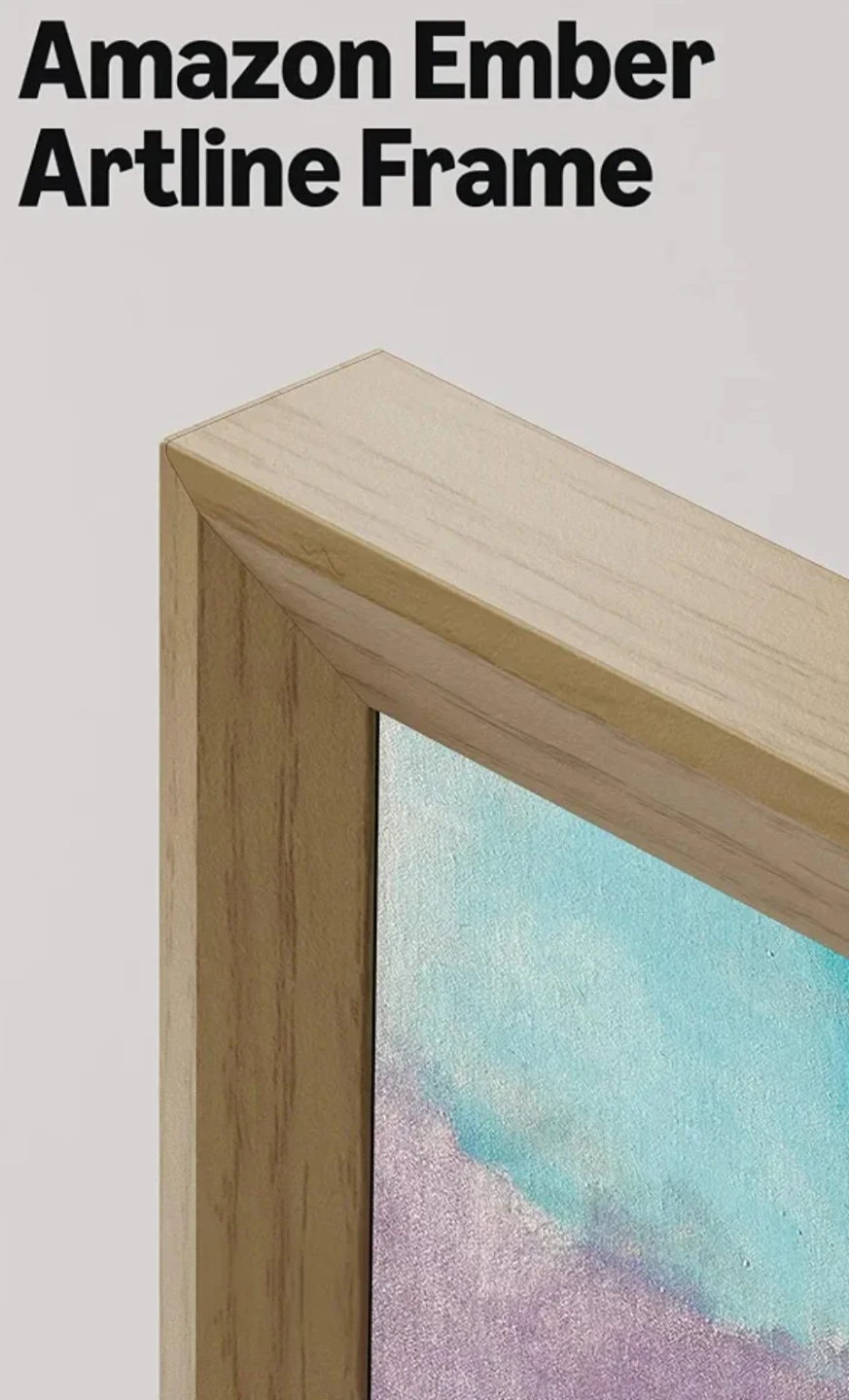 Amazon Ember Artline Ash Frame for 65" art TV - photo 2