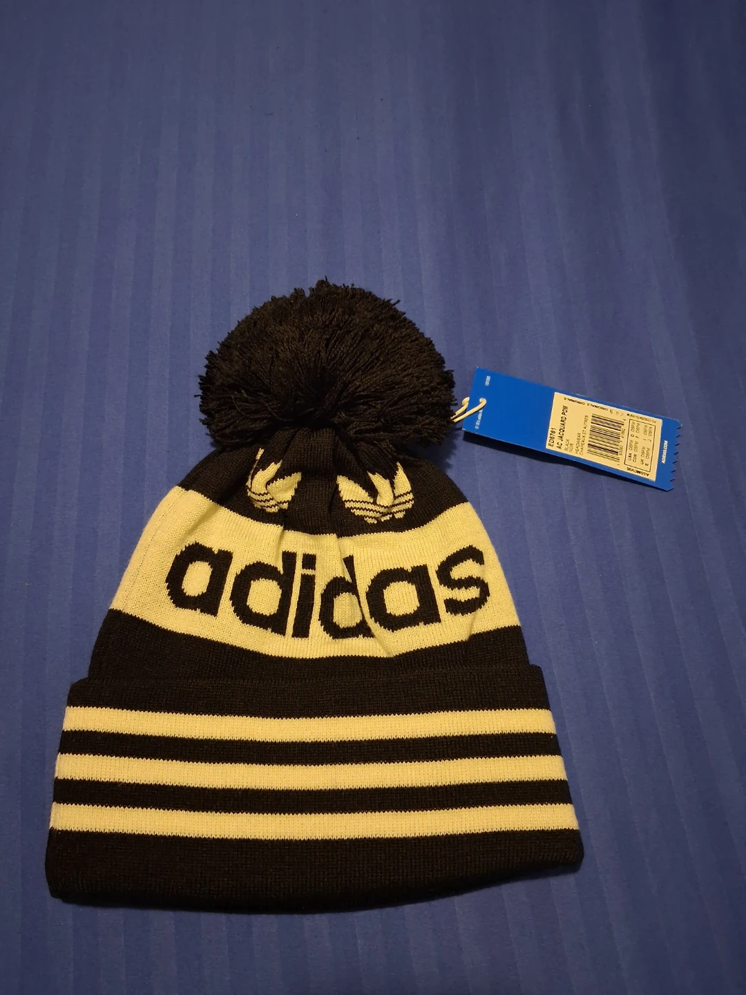 Adidas Originals AC Jacquard Pom Beanie - photo 2