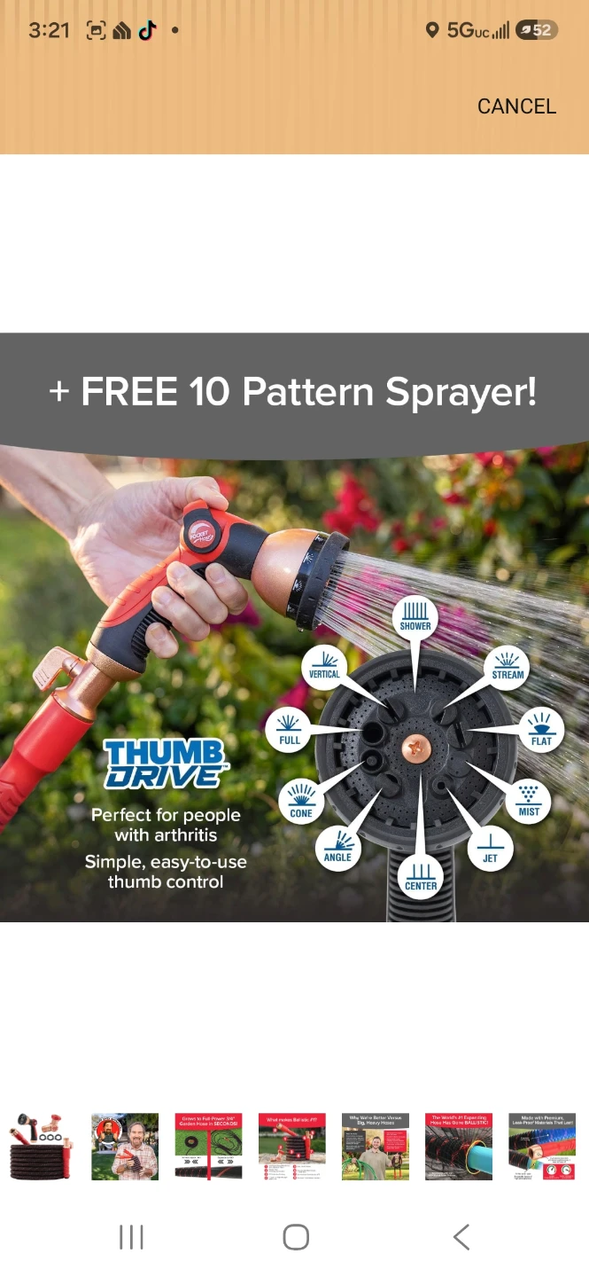 Pocket Hose Ballistic 100ft Garden Hose - photo 4