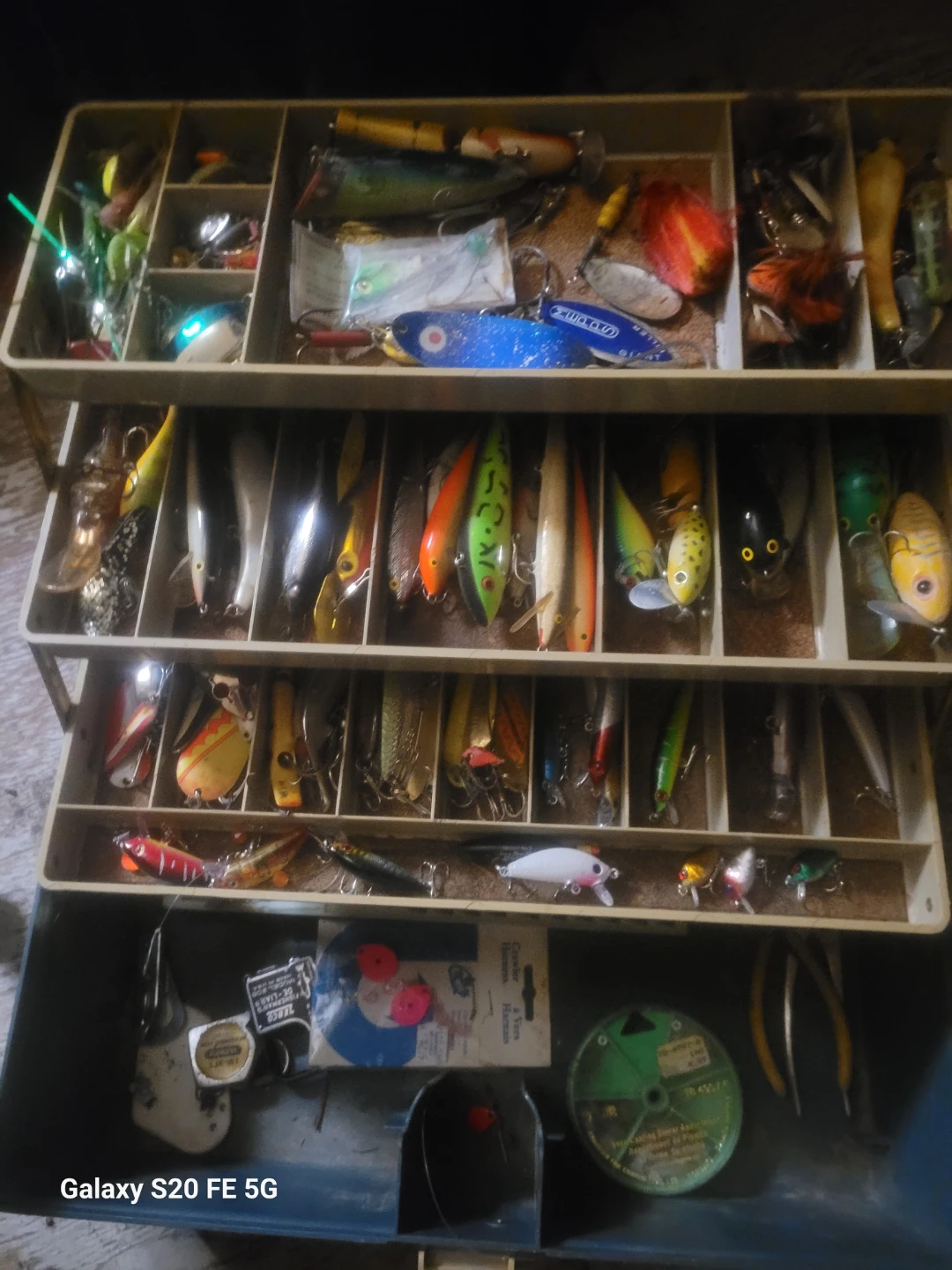 Tackle Box with Assorted Fishing Lures - photo 2