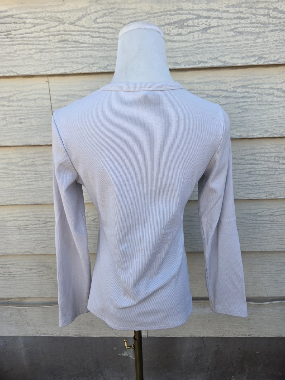 Autume Long Sleeve Ribbed Shirt - photo 2
