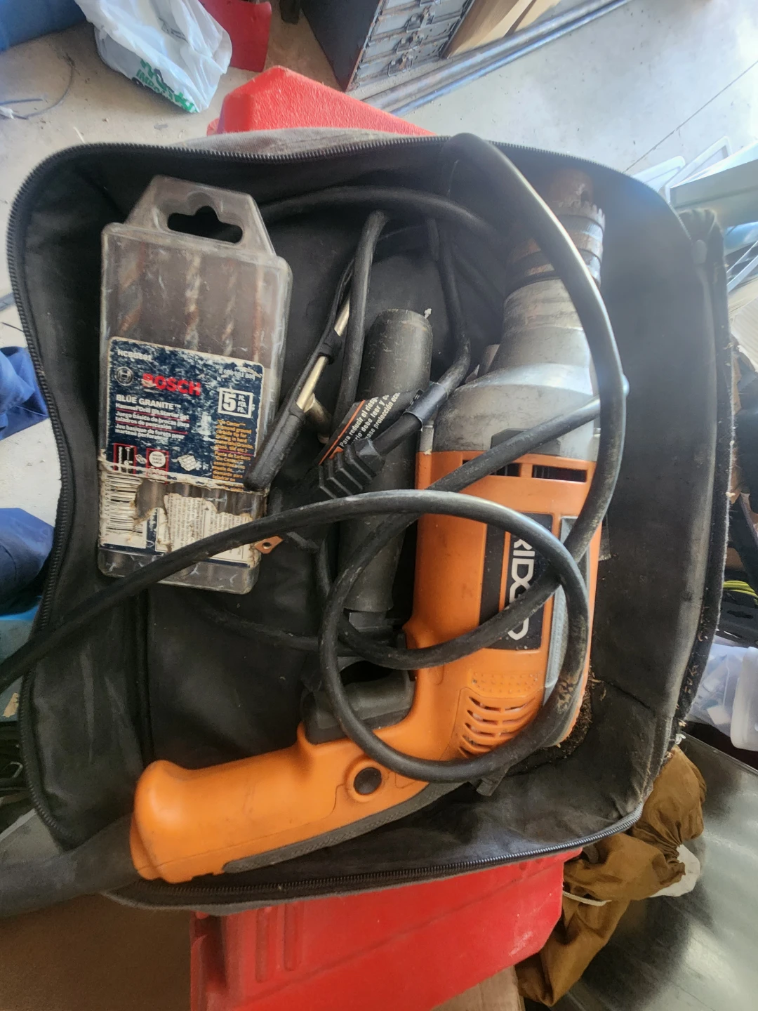 Assorted Professional Power Tools and Carrying Cases