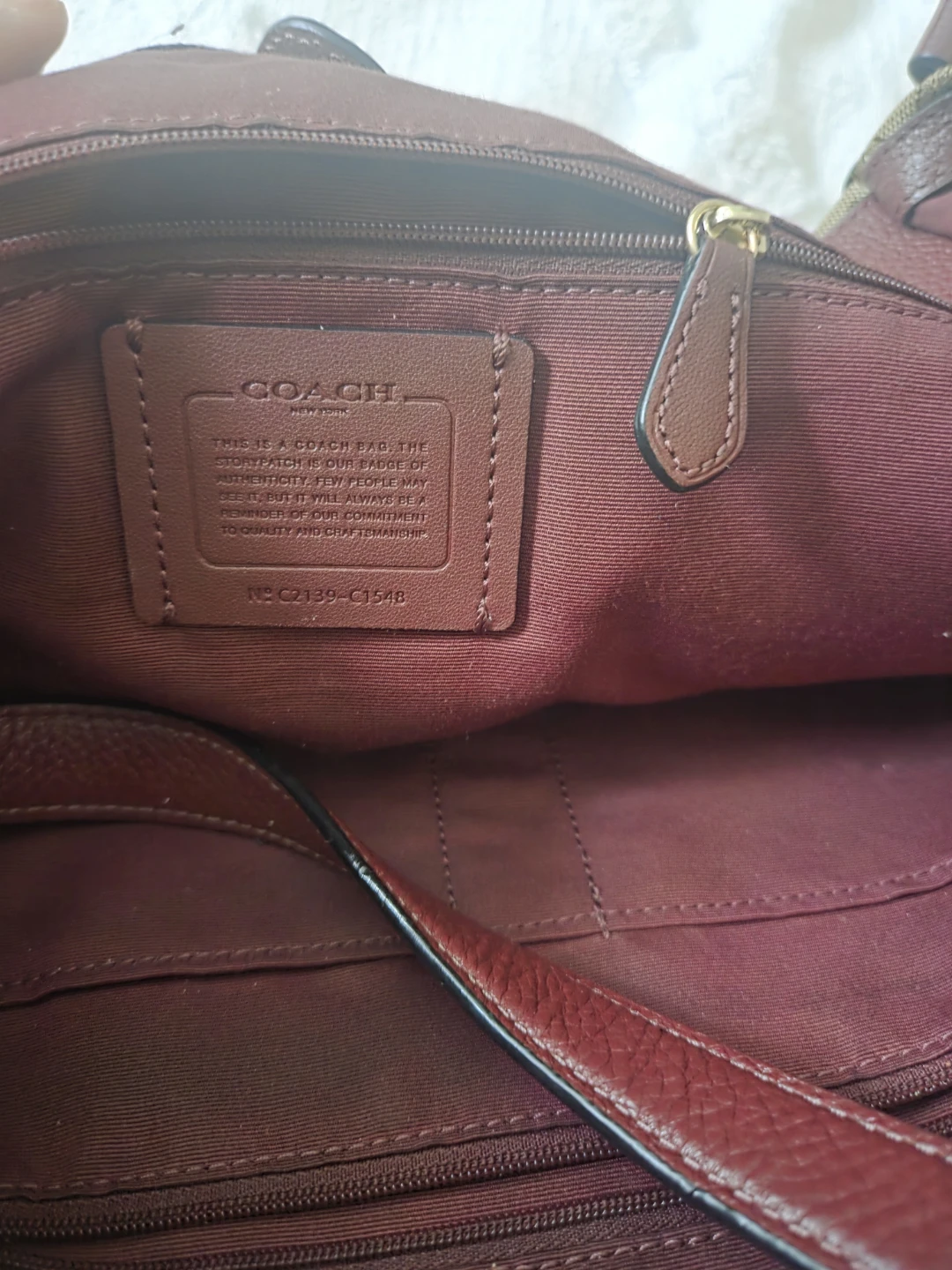 Coach Signature Tote Bag - photo 3