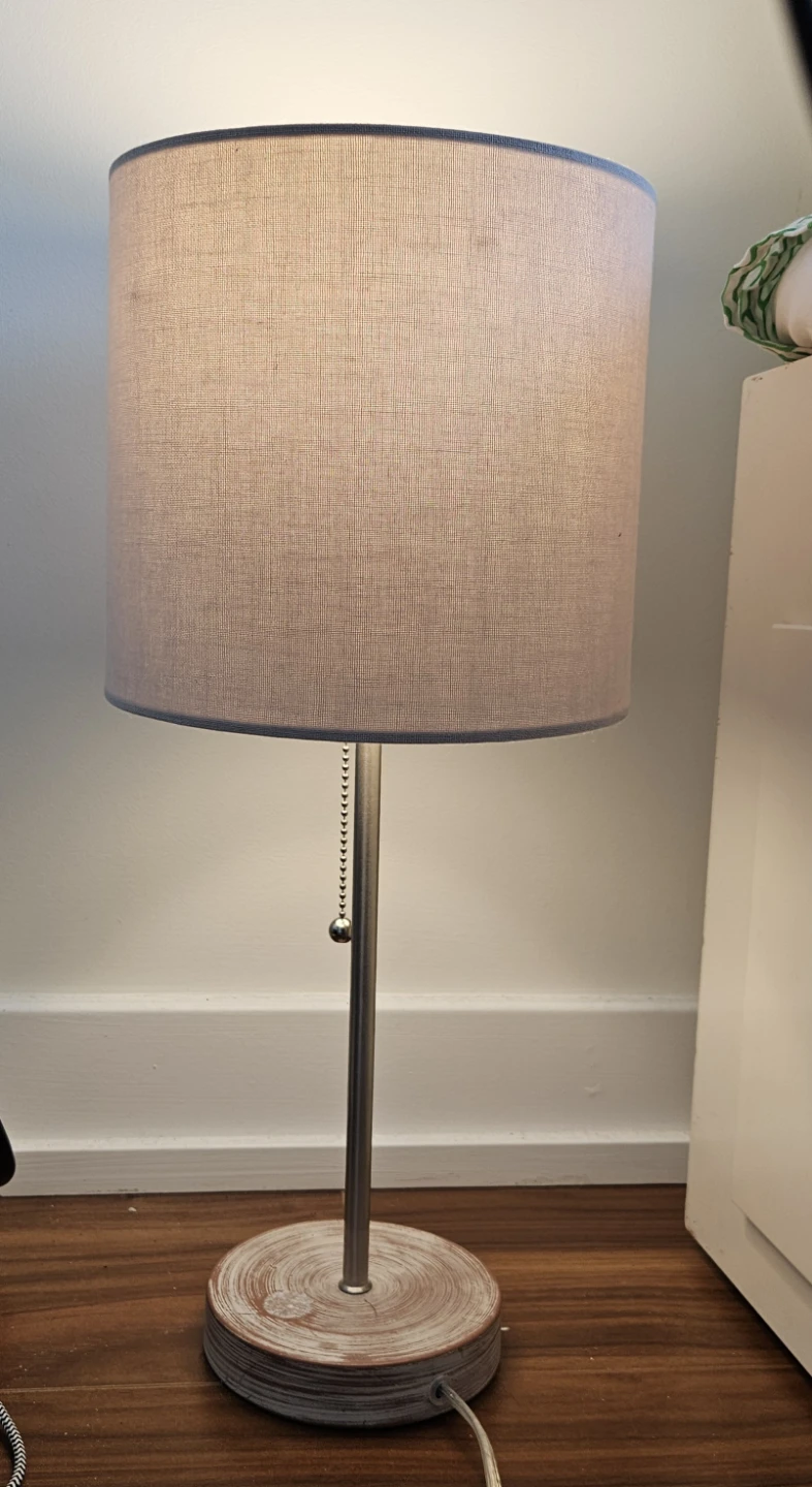 Table lamp with fabric shade - photo 2