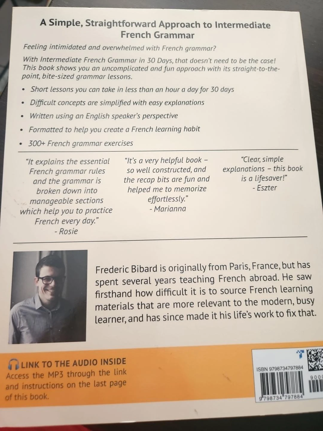 French Grammar for Intermediate Level – Textbook & Workbook - photo 2