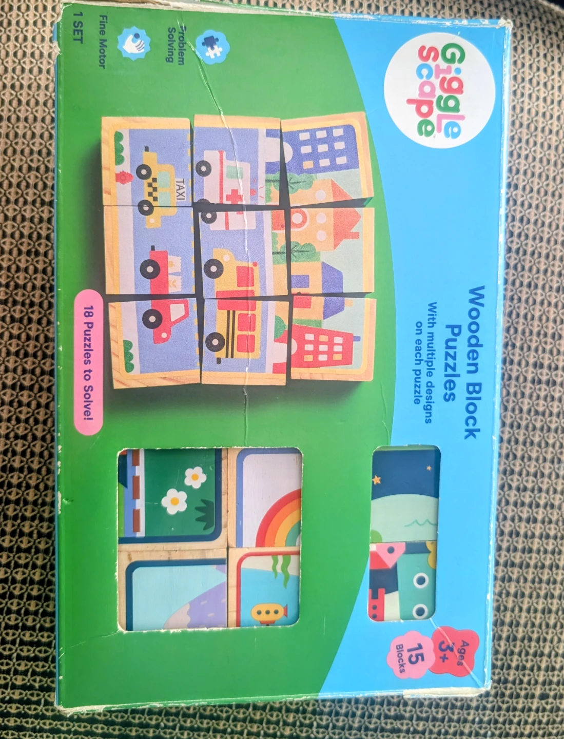 Giggle Scape Wooden Block Puzzles - photo 3