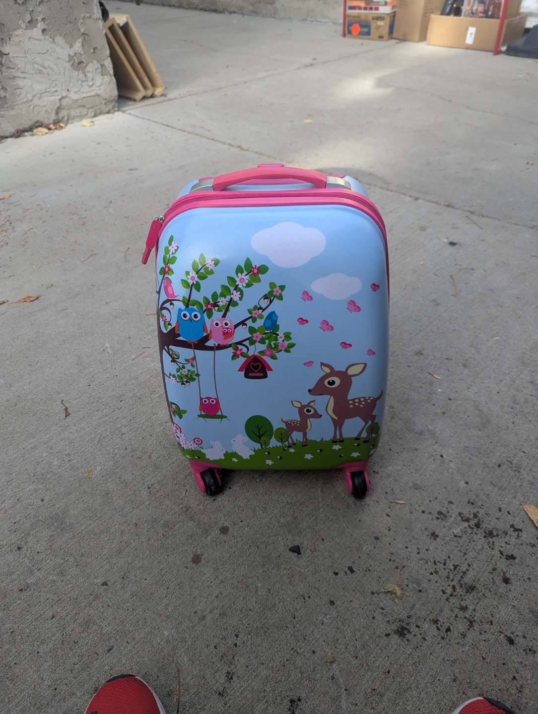 Gymax 2pc. Kid's 12" Carry On Luggage Set