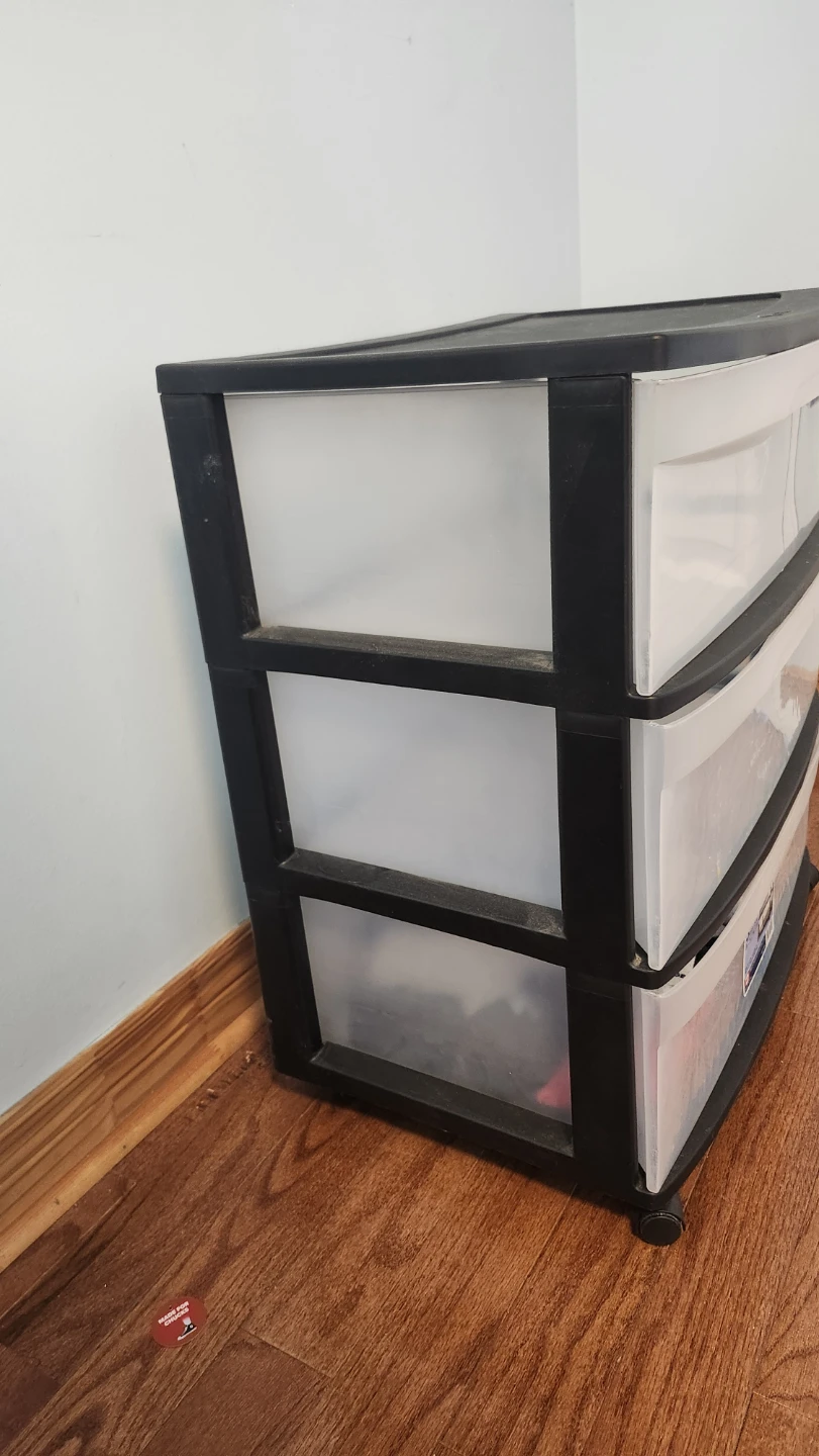 Sterilite 3-Drawer Rolling Cart - photo 2