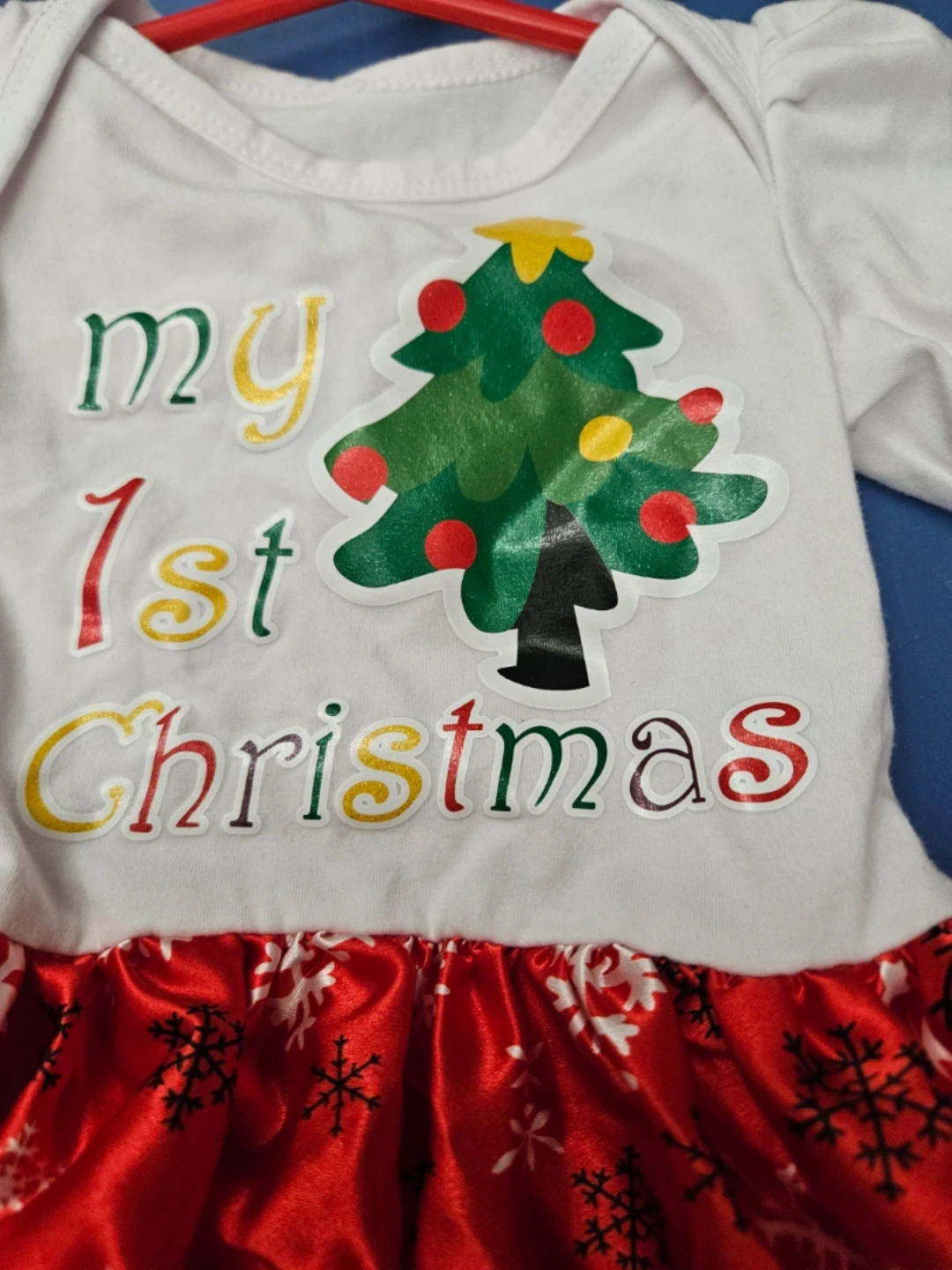 Baby Girl My 1st Christmas Dress