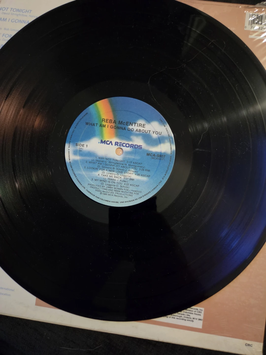 Reba McEntire What Am I Gonna Do About You Vinyl Record - photo 4
