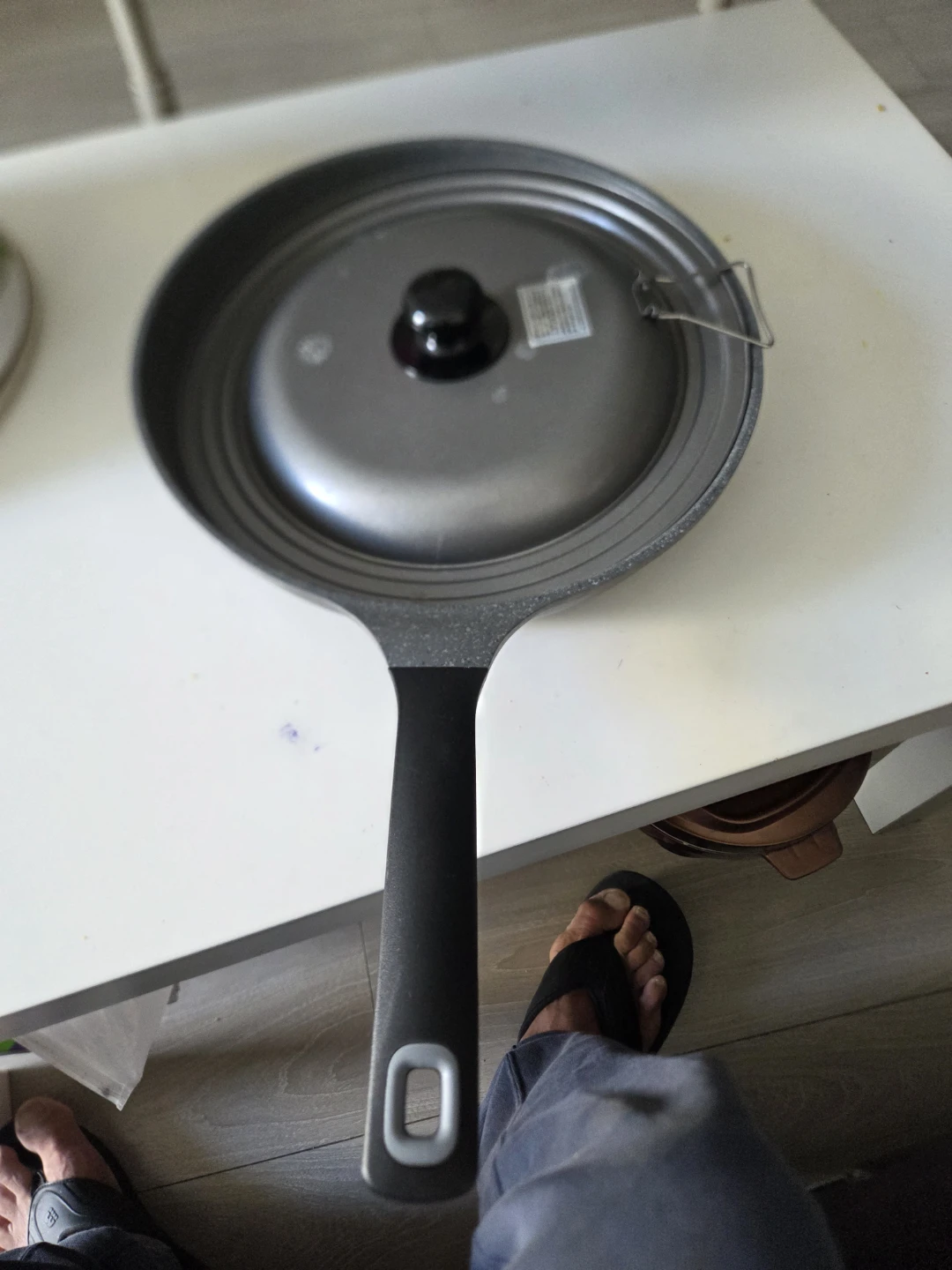Non-Stick Frying Pan with Lid - photo 2