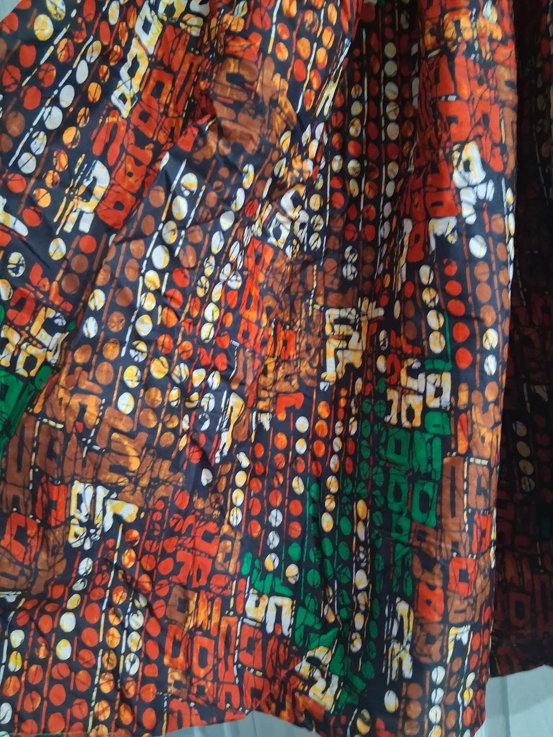 Colorful Patterned Short Sleeve Dress - photo 3