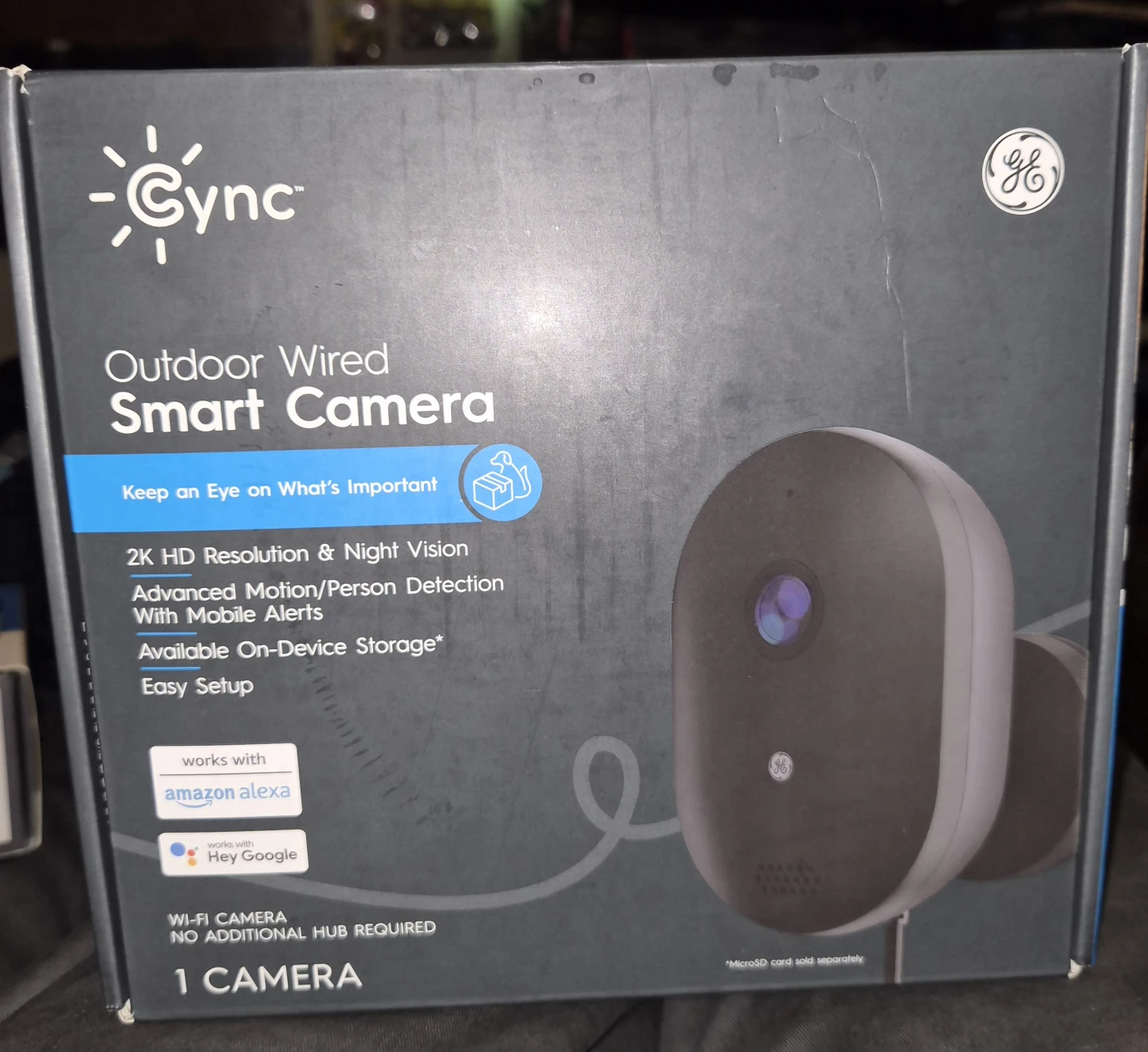 Cync Outdoor Wired Smart Camera - NEW IN BOX