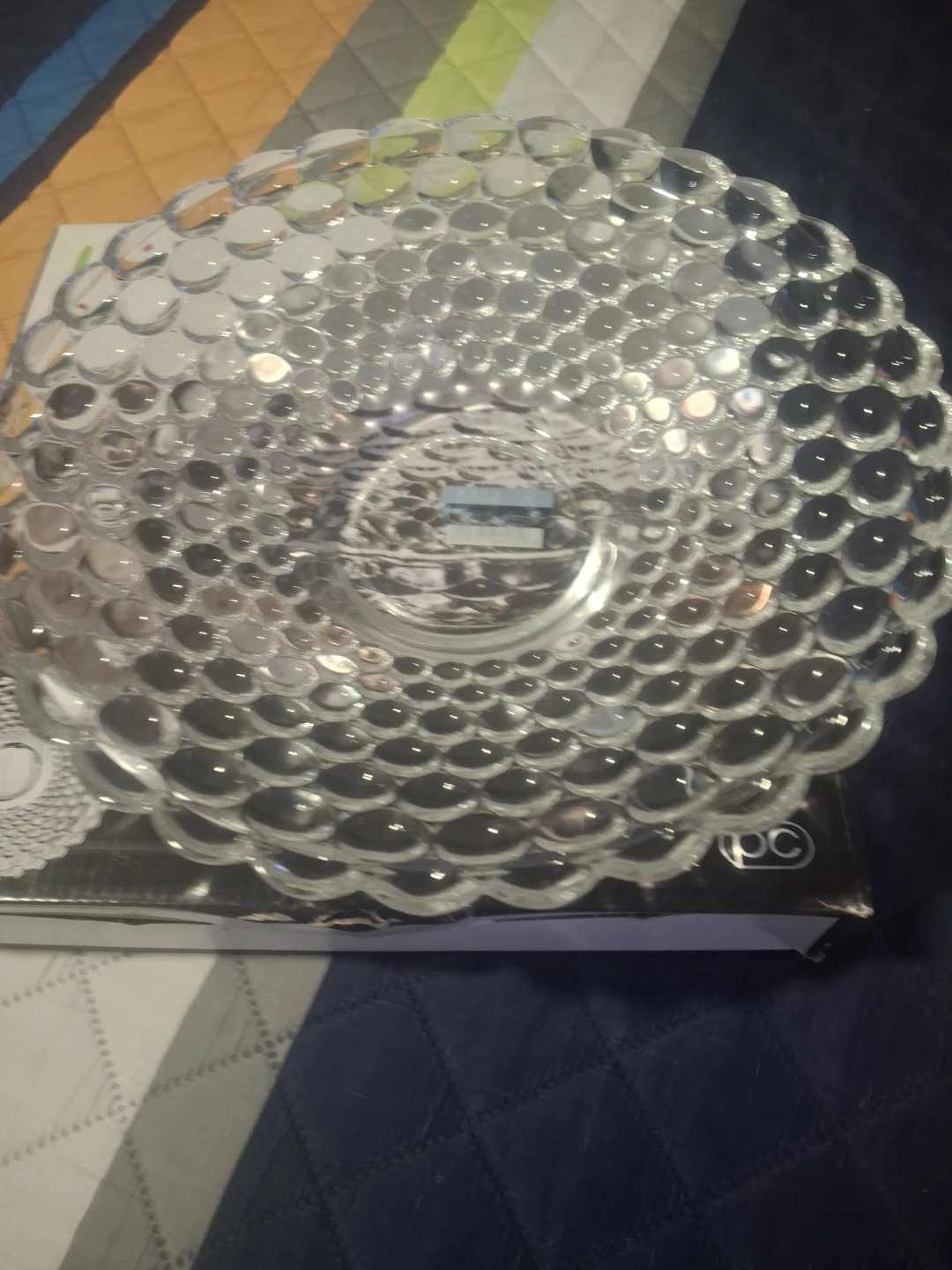 PC Glassware Dot Pattern Bowl