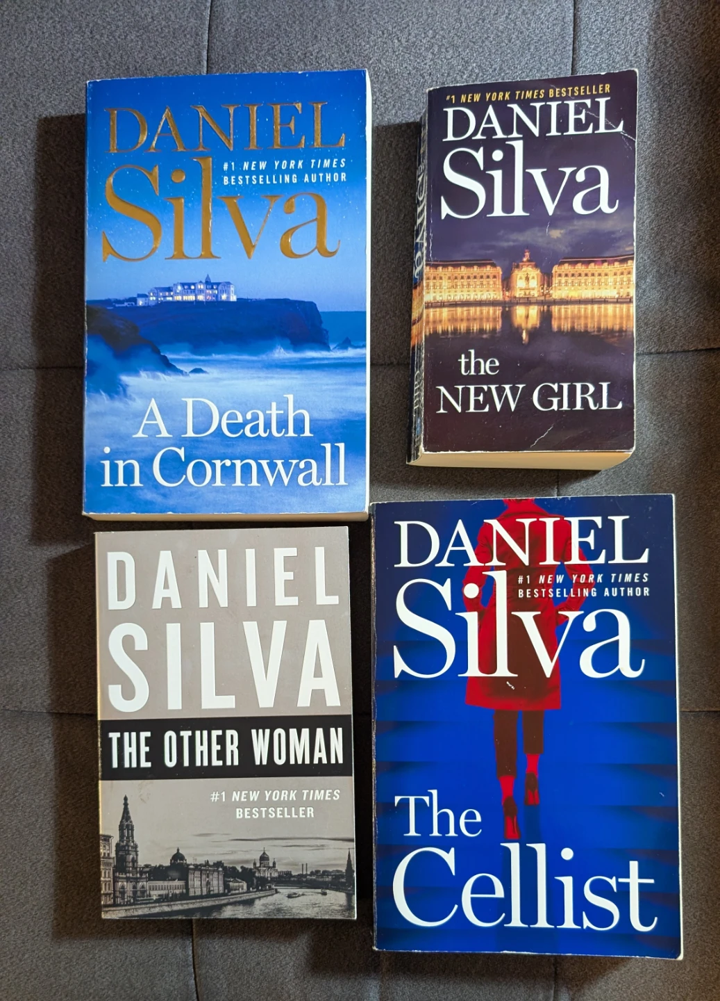 4 Daniel Silva novels