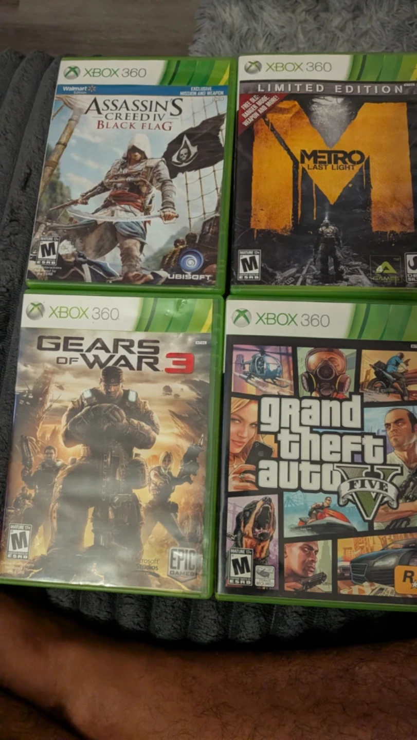 Xbox 360 Games Bundle (4 Titles)
