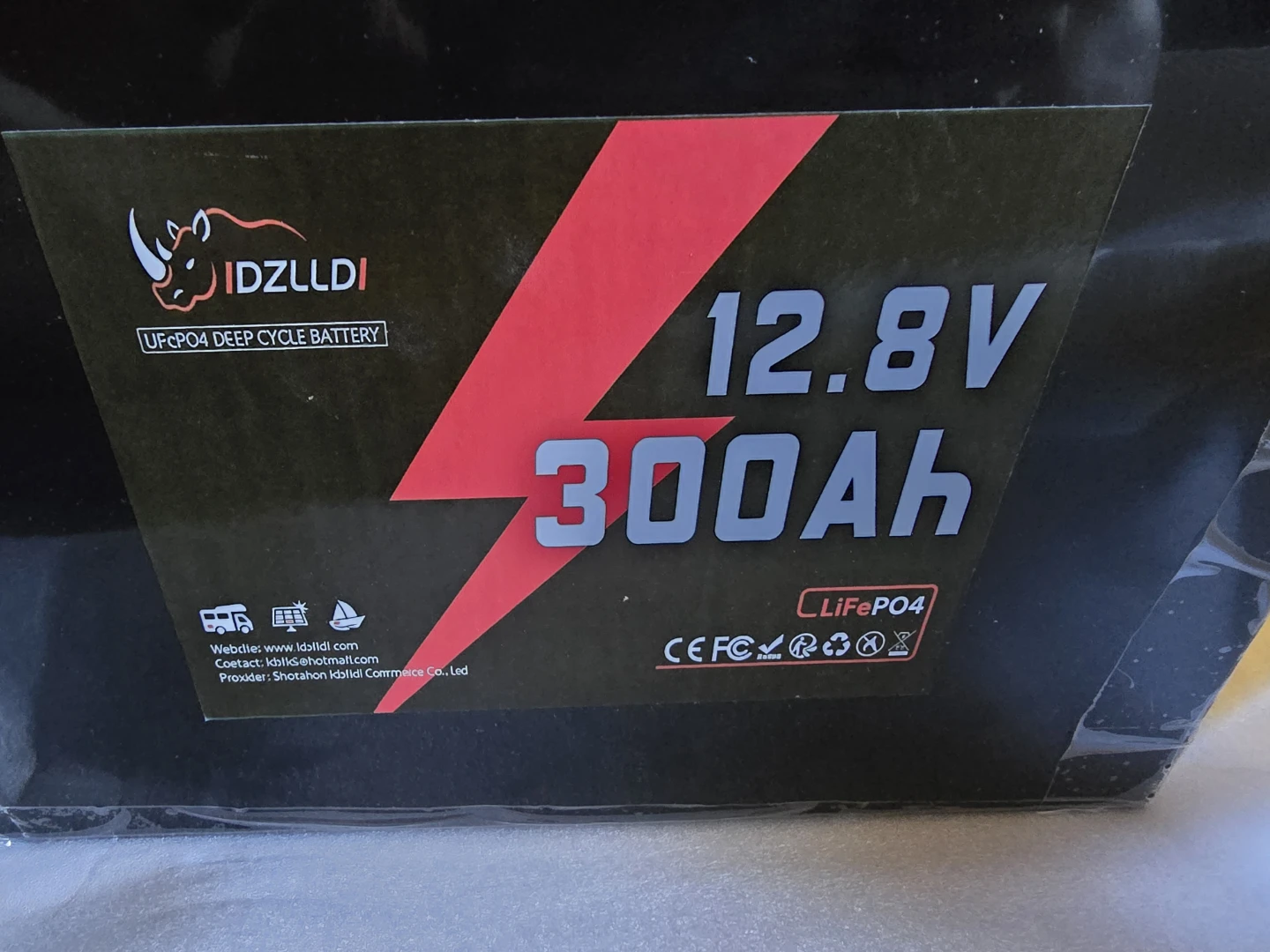 Idzlldi 12.8V 300Ah LiFePO4 Deep Cycle Battery - photo 5