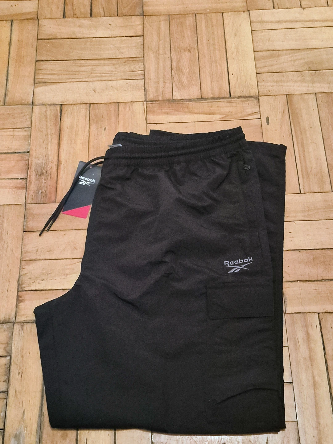 NWT)Reebok 2XL Icon Elements Woven Cargo Pants - photo 3