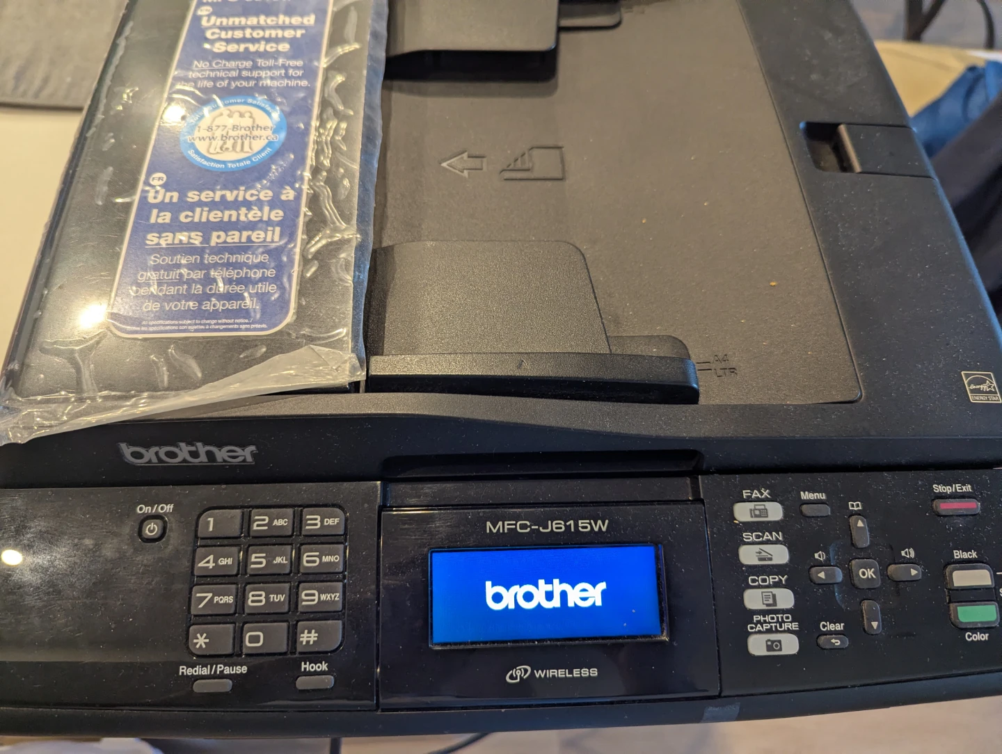 Brother Printer Fax machine MFC J615w