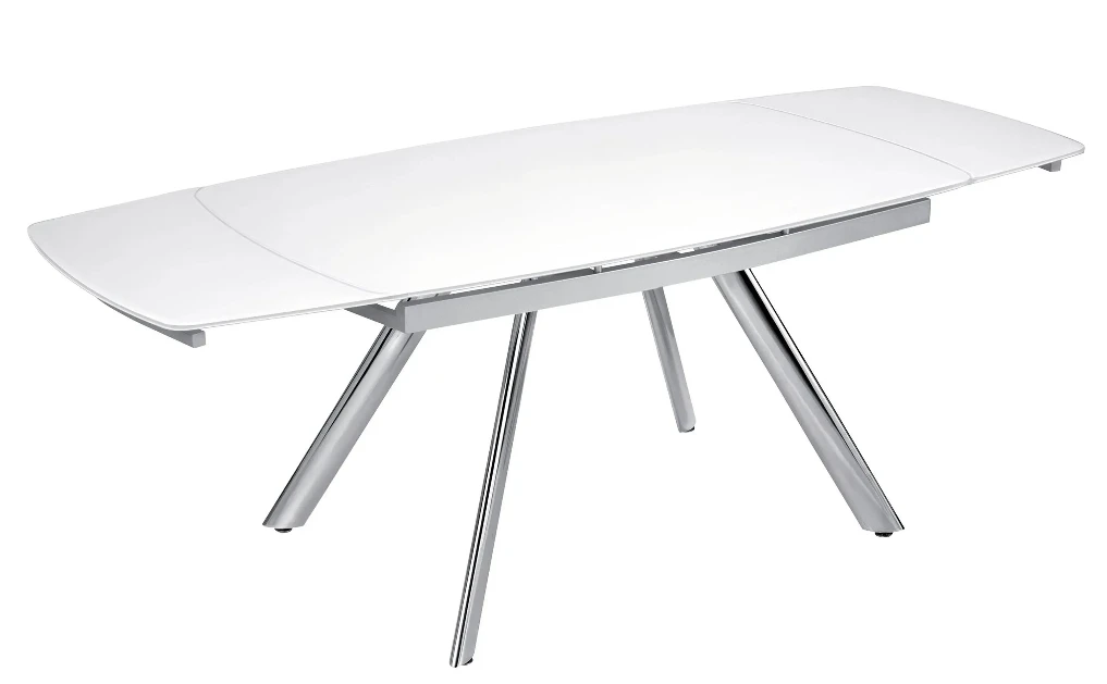 Modern Extendable Glass Dining Table - photo 2