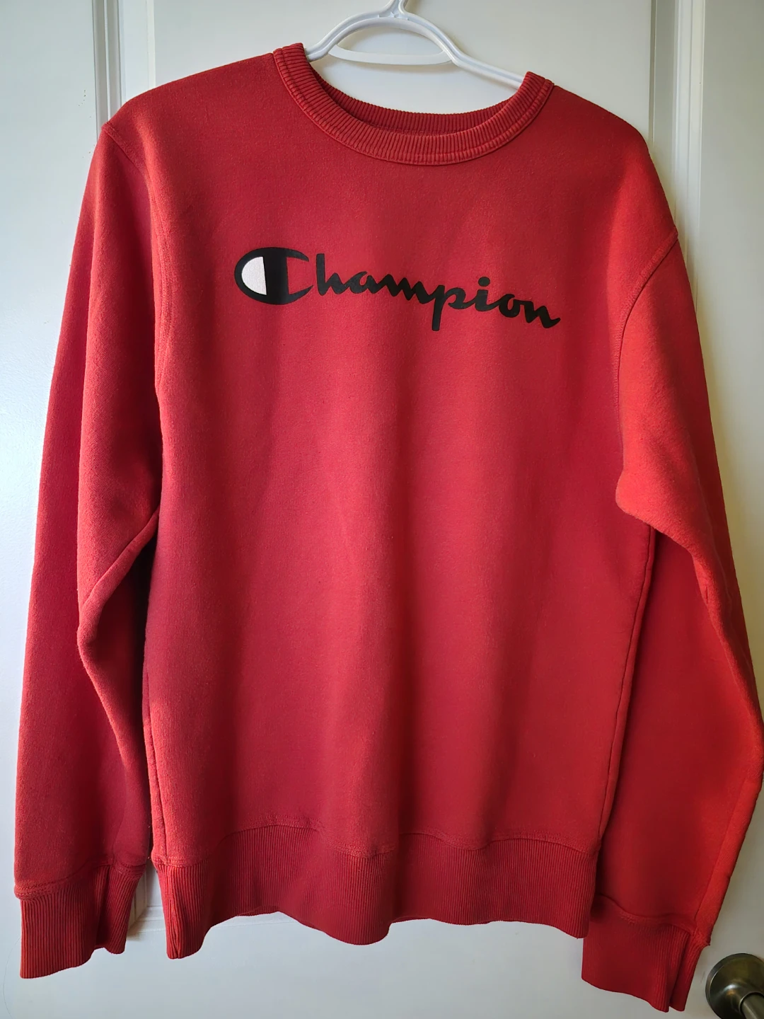 Champion Red Crewneck Sweatshirt - photo 3
