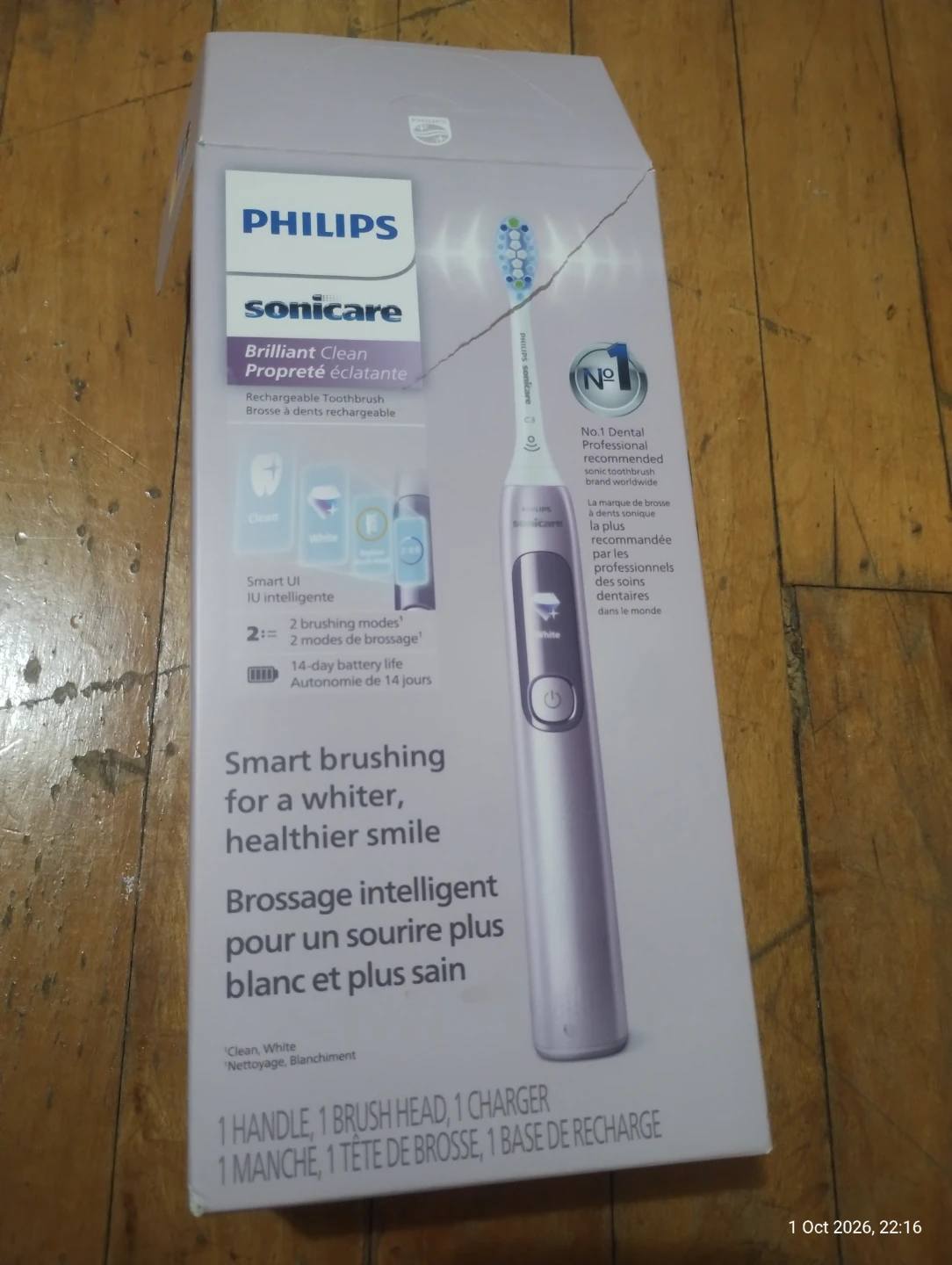Philips Sonicare Electric Toothbrush – Open Box / New