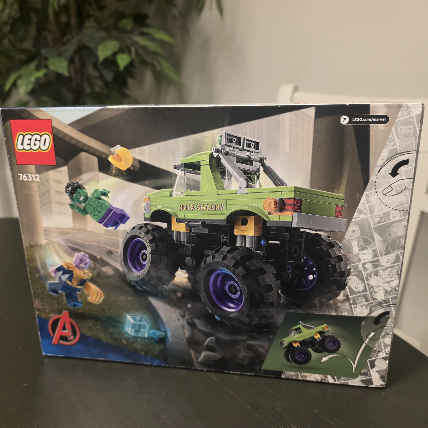 LEGO Marvel The Hulk Truck vs. Thanos 76312 - photo 2