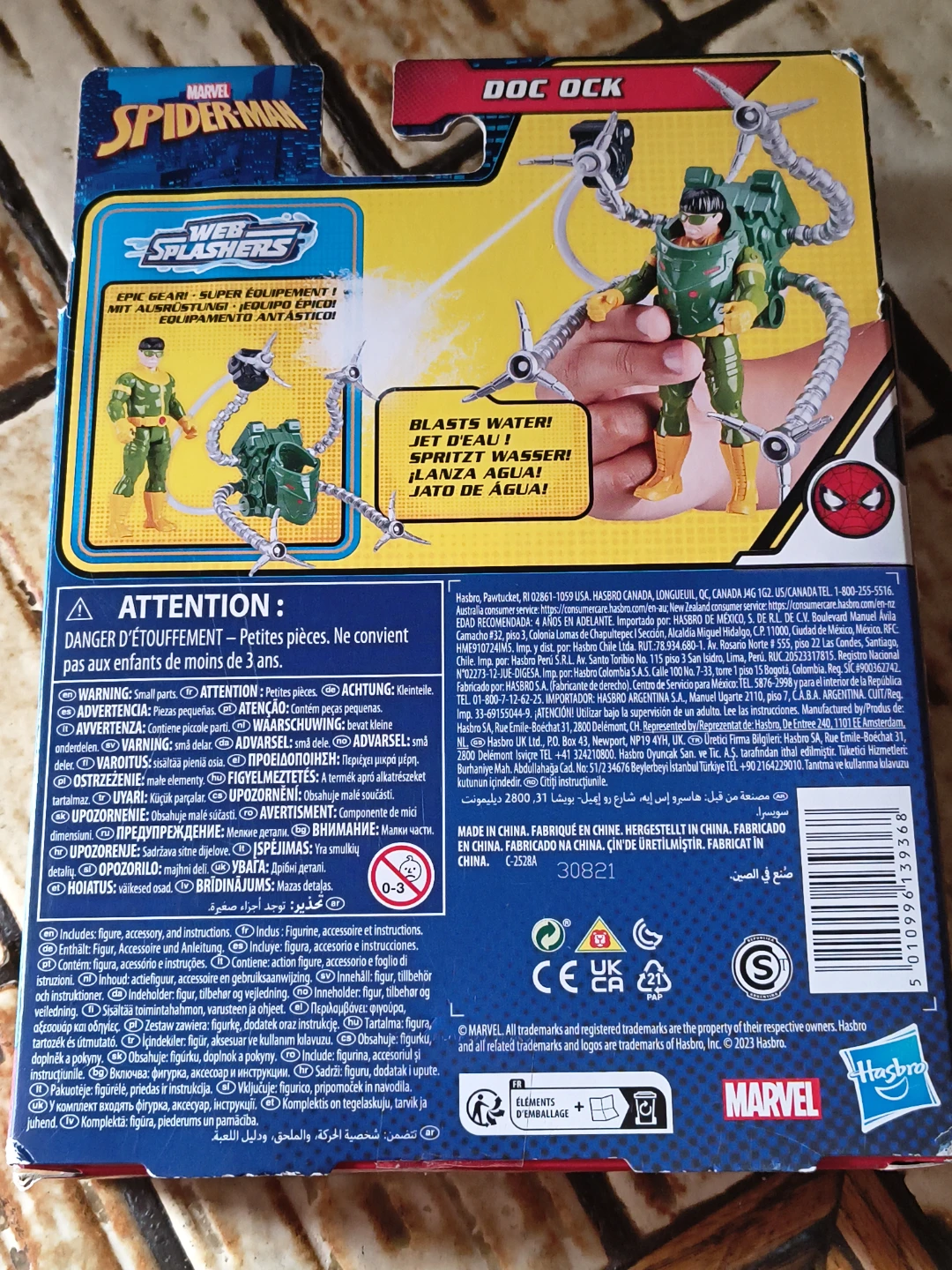 Marvel Spider-Man Epic Hero Series Doc Ock Web Splashers - photo 4