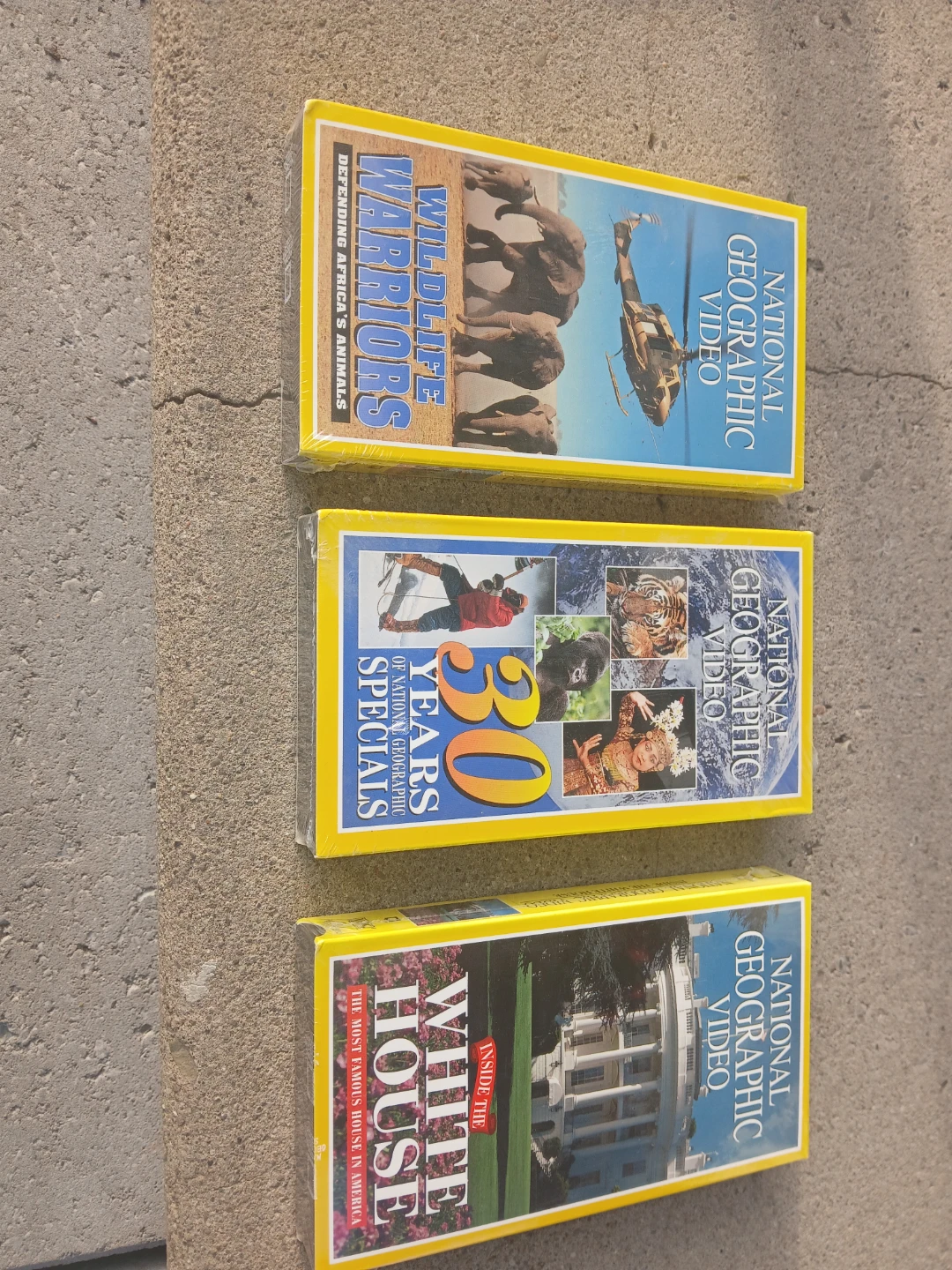 23 National Geographic VHS Video Tape Collection