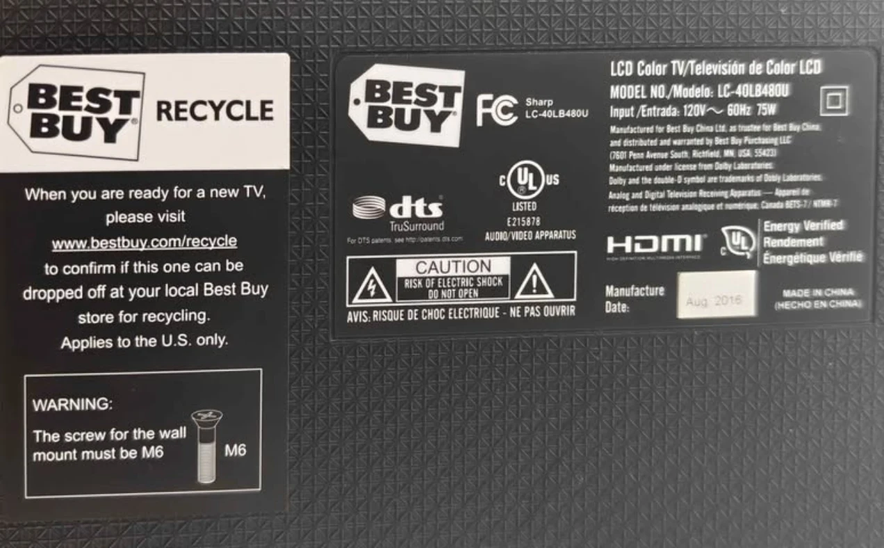 Sharp - 40" Class (40" Diag.) - LED - 1080p - HDTV - photo 4