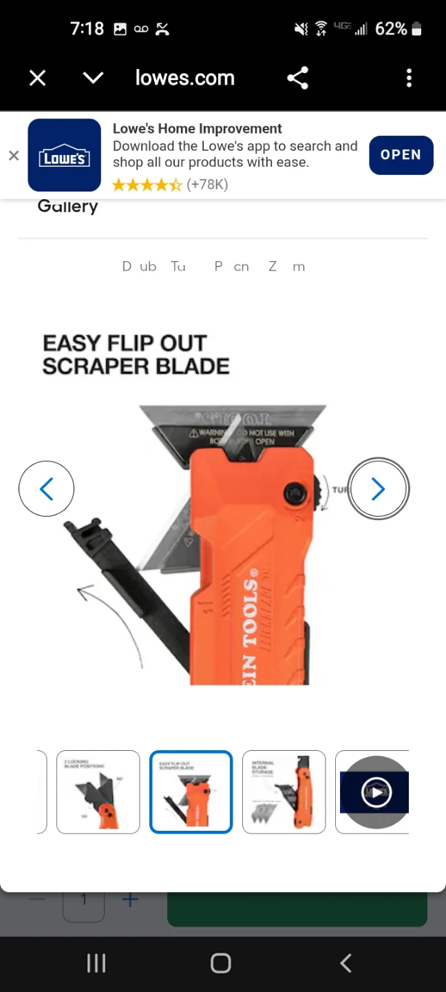KLEIN TOOLS 2 IN 1 FLICKBLADE - photo 5