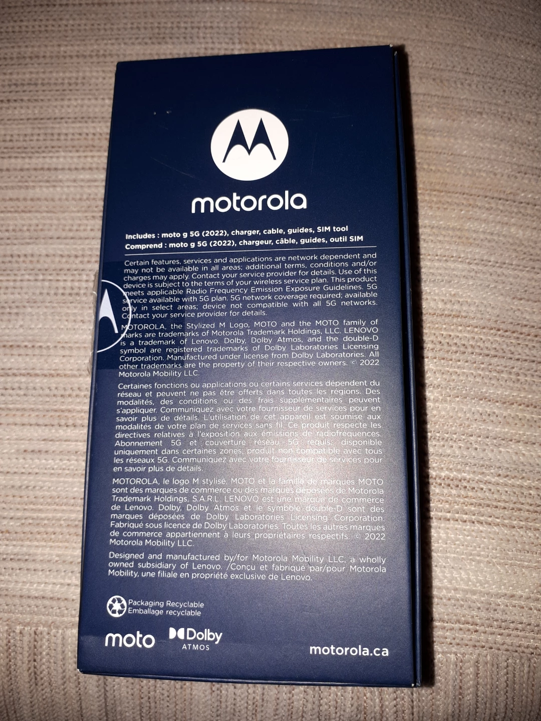 Motorola Moto G 5G (2022) Smartphone - photo 2