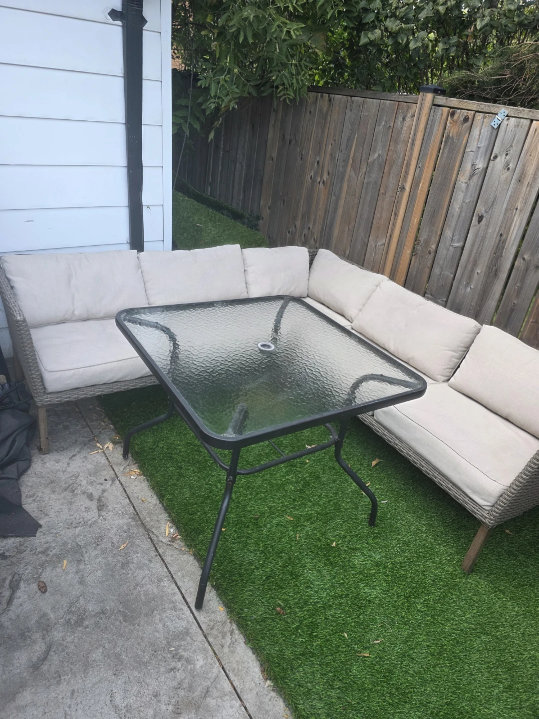 Wicker Patio Corner Sectional - photo 2