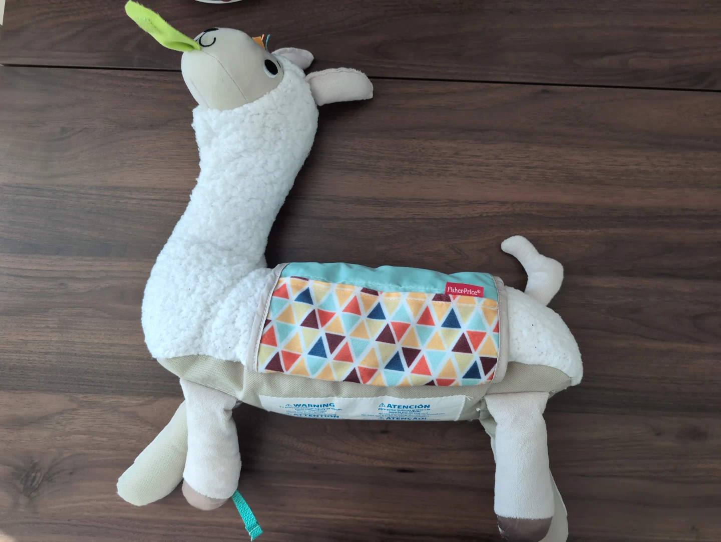 Fisher-Price Llama Plush Tummy Time