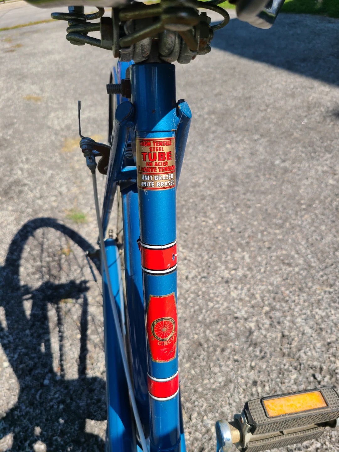 Vintage Le Circuit blue bicycle - photo 3