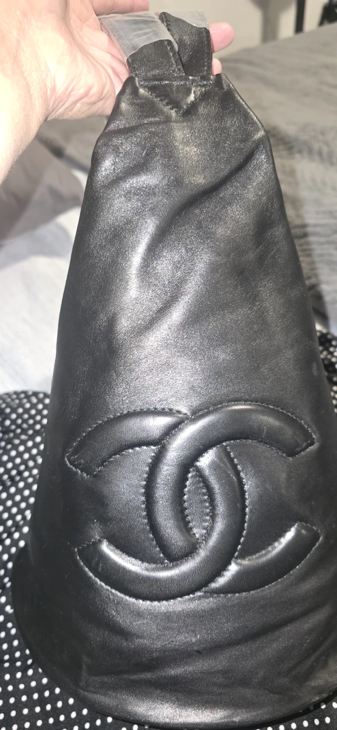 Chanel Black Leather backpack