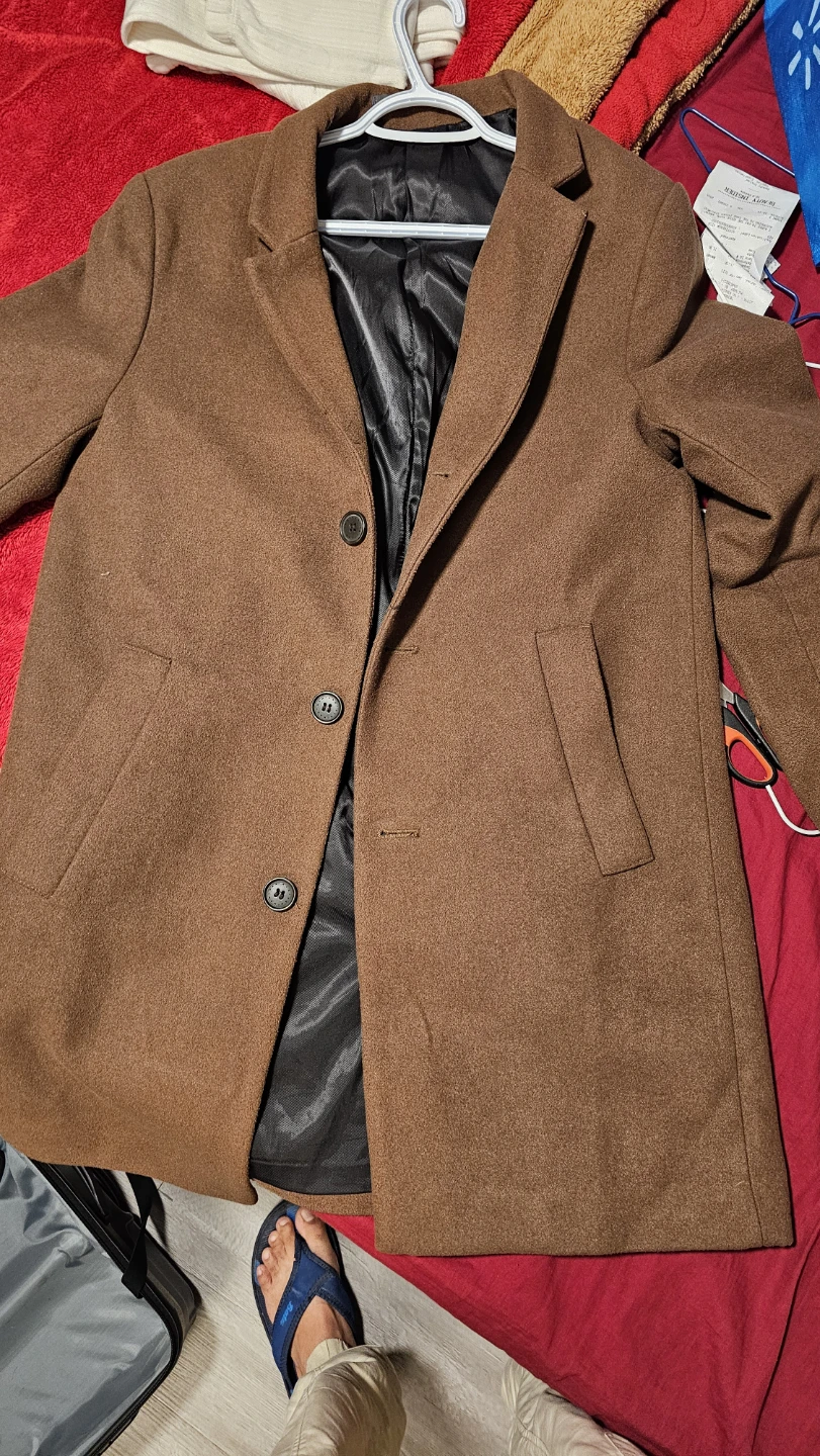 H&M Men's Brown Coat Size 38R **Need gone ASAP** Move out Sale