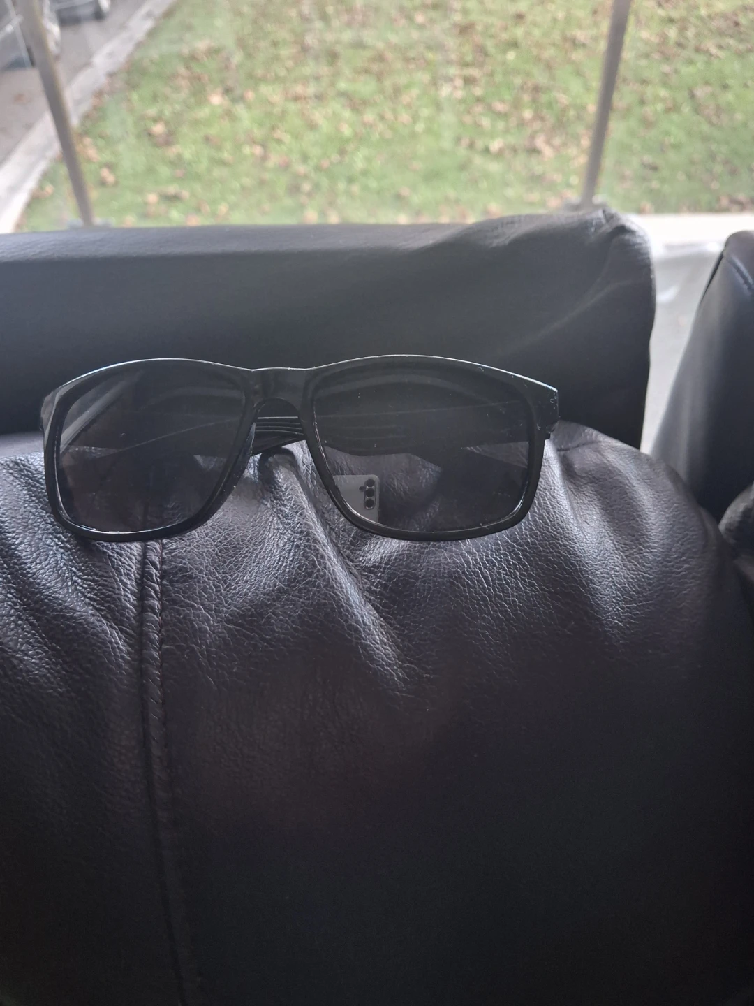 Black Wayfarer Style Sunglasses