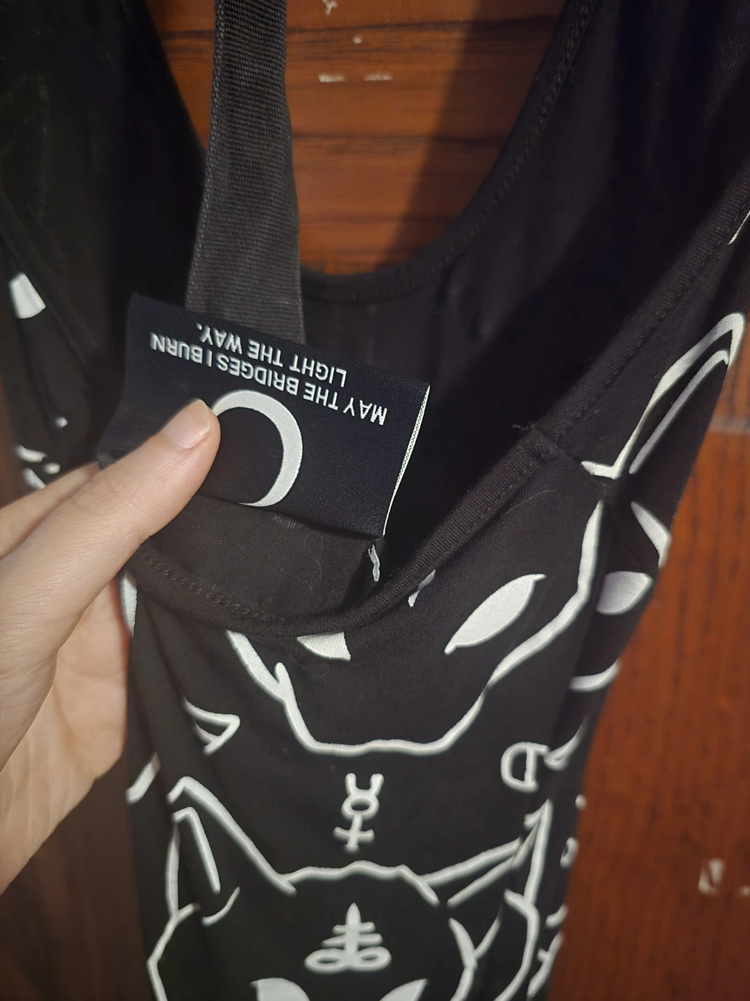 Killstar Occult Cat Print Tank Top - photo 4